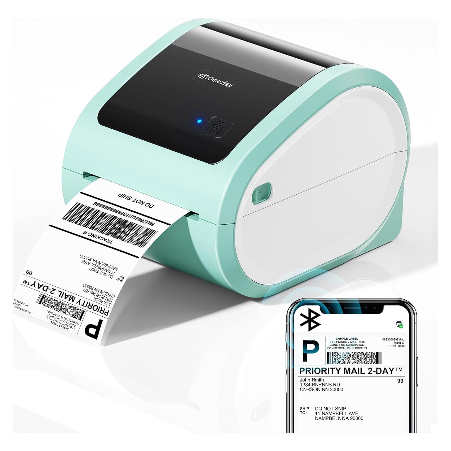 Impresora de Etiquetas Térmicas Bluetooth Omezizy D520BT 4x6