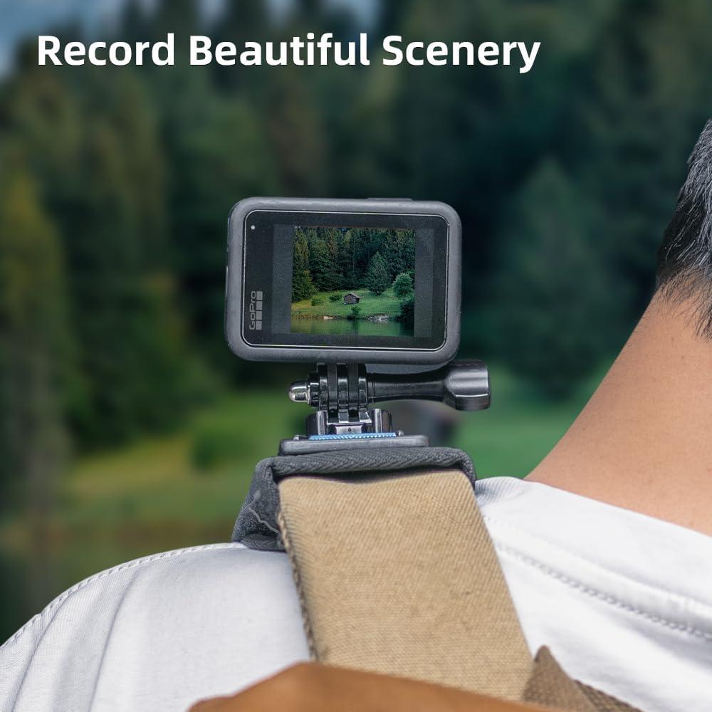 Soporte de Correa de Mochila GUOYU para Cámara GoPro y DJI