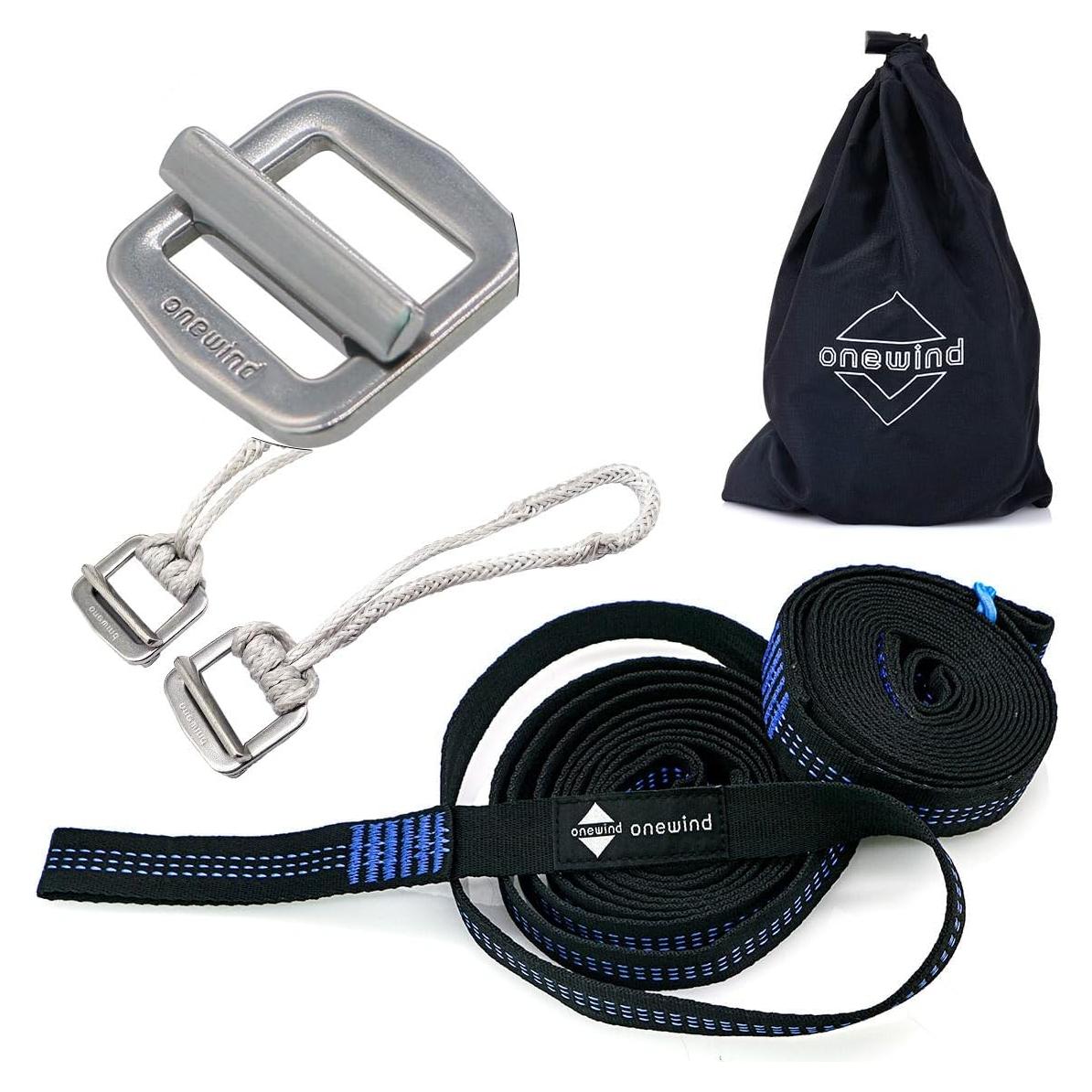 Correas para Hamacas Onewind 10 Pies Ajustables 1500 LBS