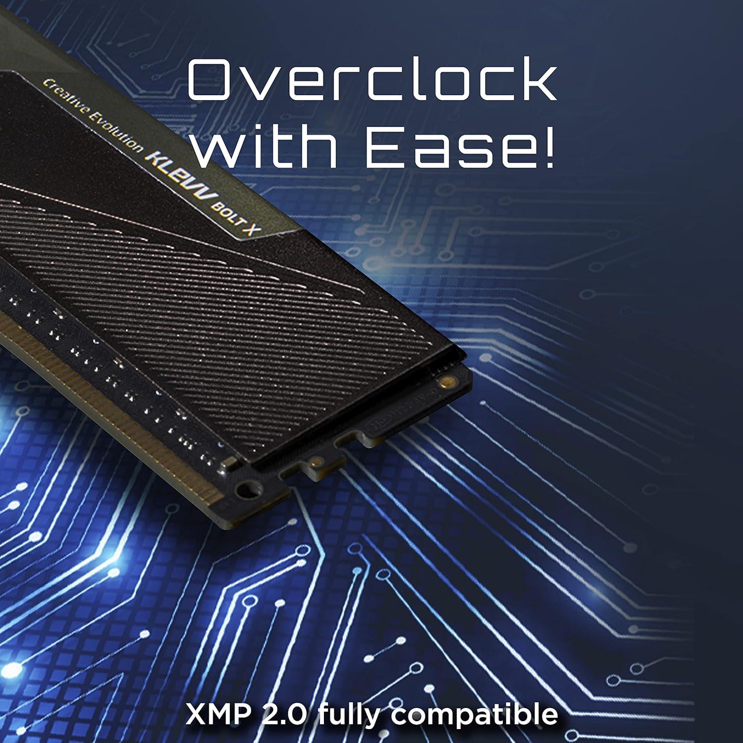 Memoria RAM KLEVV Bolt X 16GB (2x8GB) 3200MHz CL16