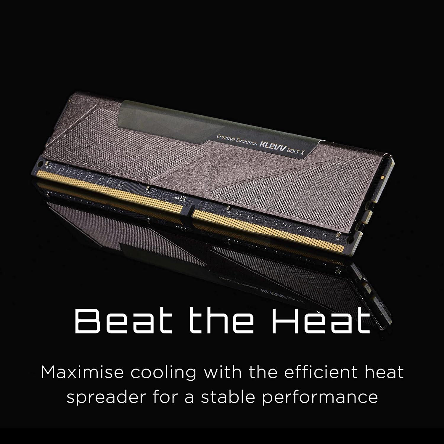 Memoria RAM KLEVV Bolt X 16GB (2x8GB) 3200MHz CL16
