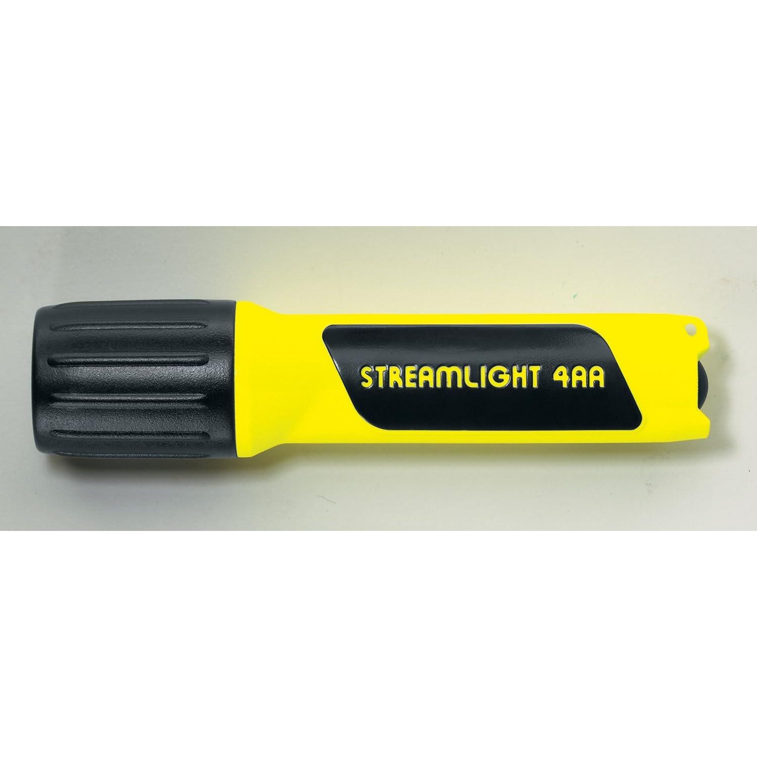Linterna LED Streamlight ProPolymer 4AA Amarillo 67 Lúmenes