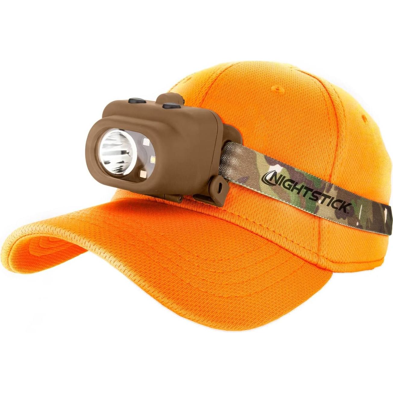 Nightstick NSP-4610C Multi-Function Headlamp in Flat Dark Earth with Camo Elastic Headband - 3