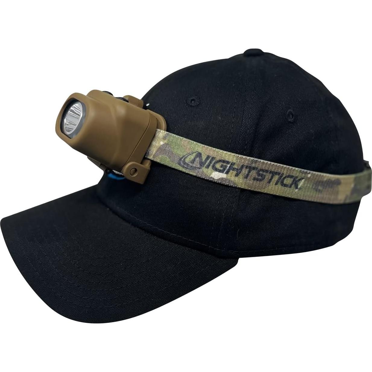Nightstick NSP-4610C Multi-Function Headlamp in Flat Dark Earth with Camo Elastic Headband - 3