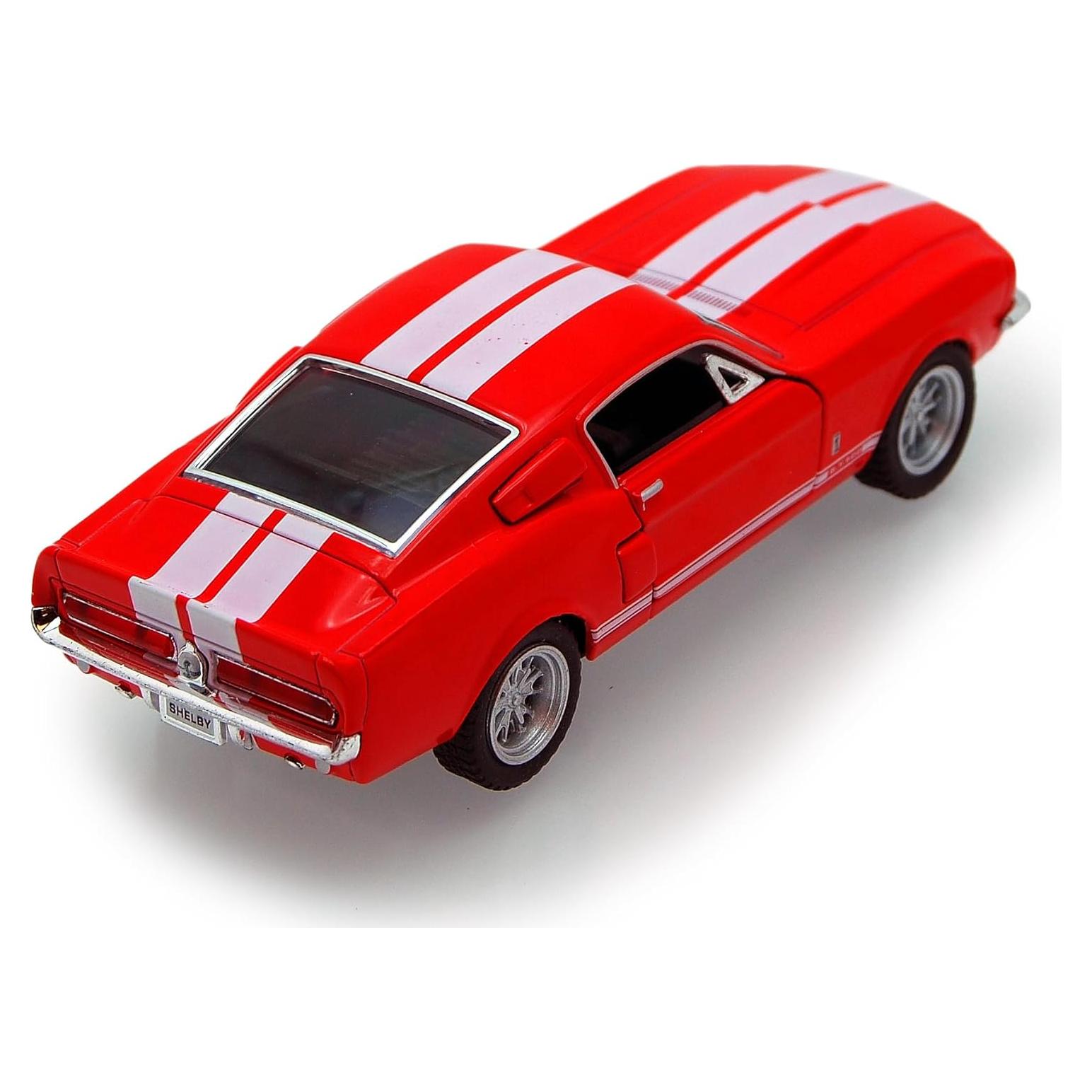 Coche de Juguete KiNSMART Ford Shelby Mustang GT500 1:38 Rojo