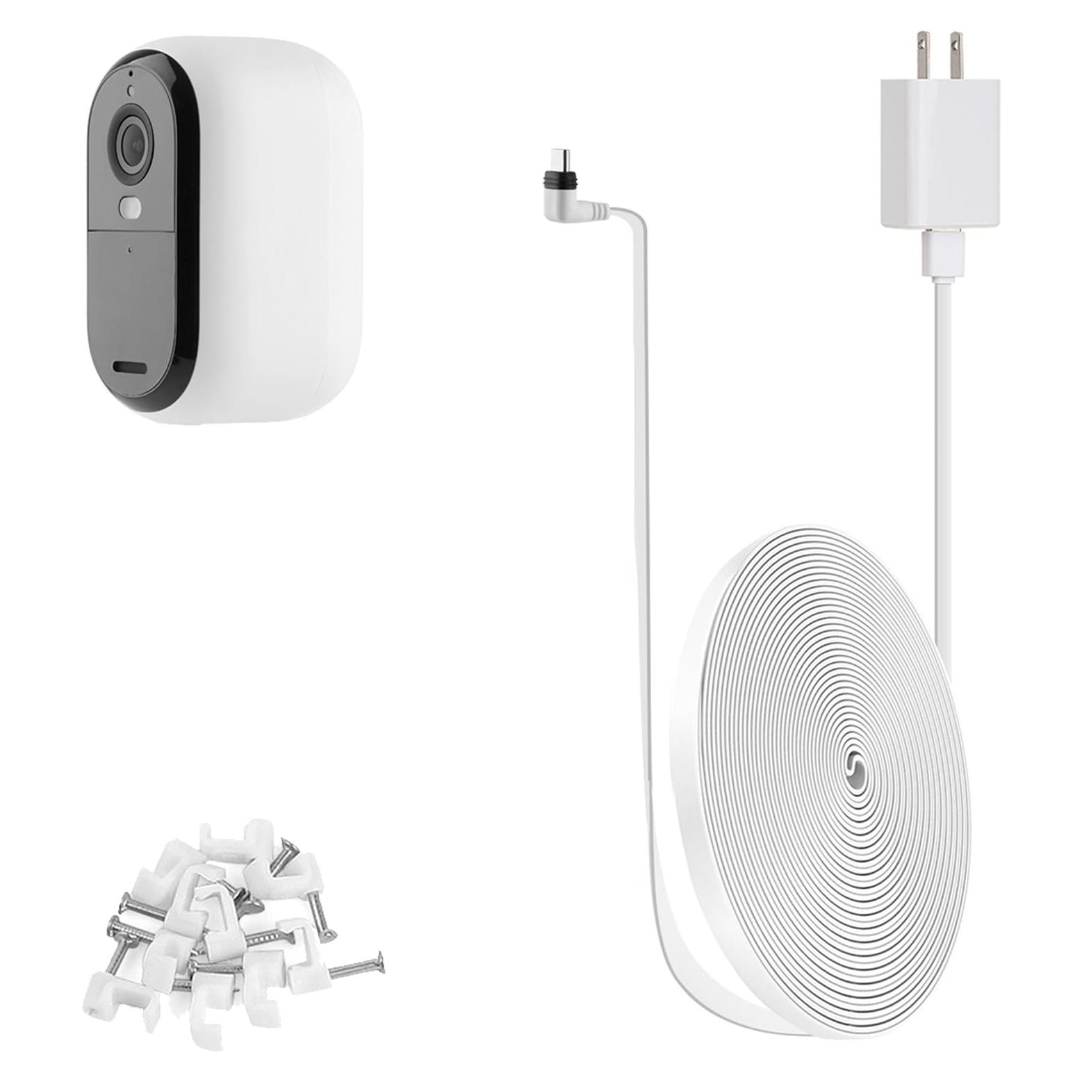 Cable de Carga iTODOS 5m para Cámara Arlo Essential 2da Gen