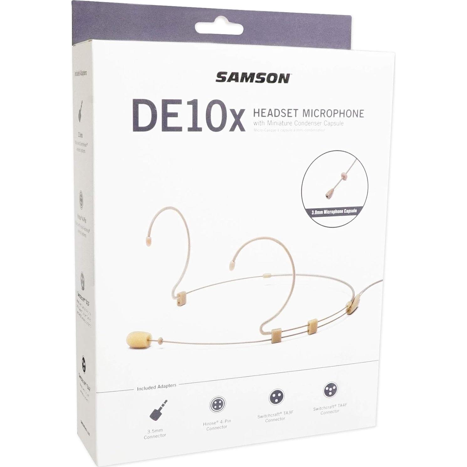 Micrófono de Auriculares Samson DE10X Omnidireccional 3mm