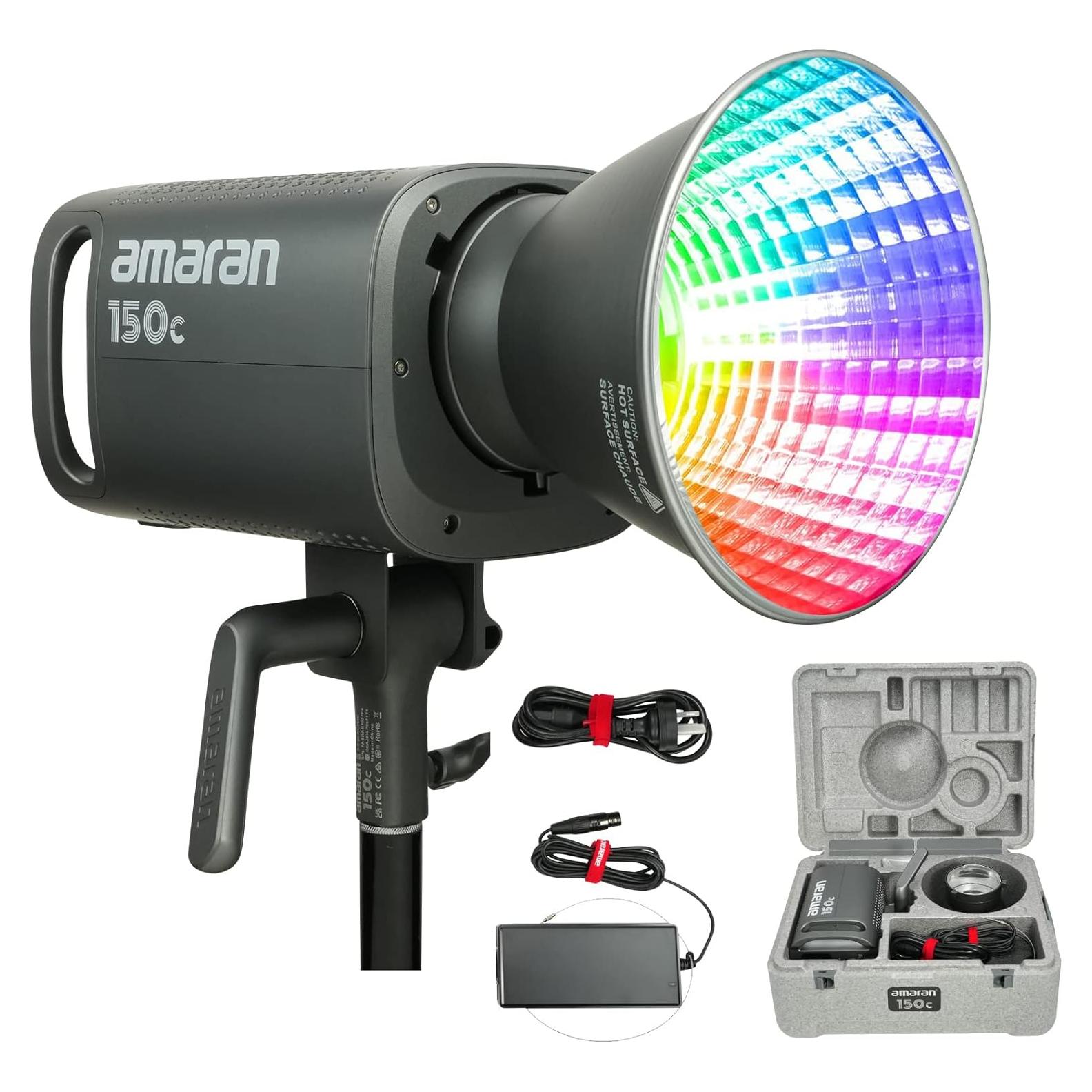 Aputure Amaran 150c Luz de Video RGBWW 150W 2500K-7500K