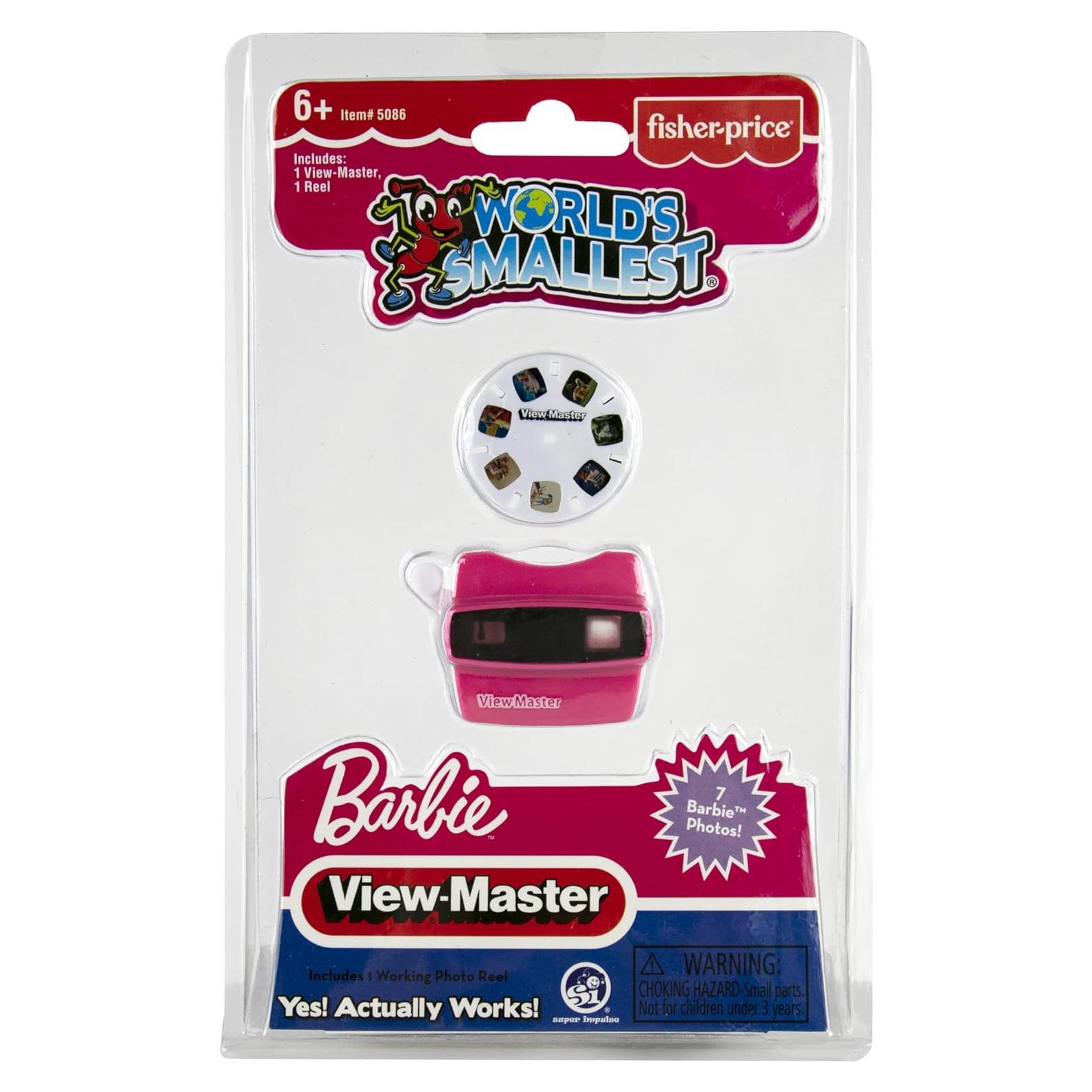 View-Master Mini Barbie Fisher-Price 5,08x3,18x3,81cm