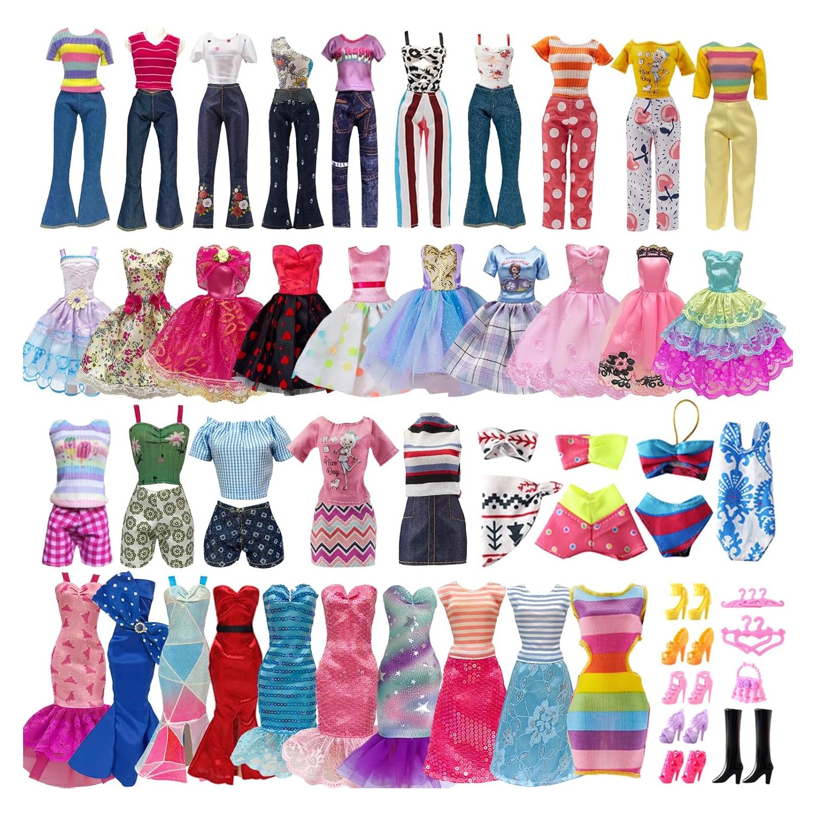 30 Piezas Ropa y Accesorios para Muñecas 29 cm Babeilei