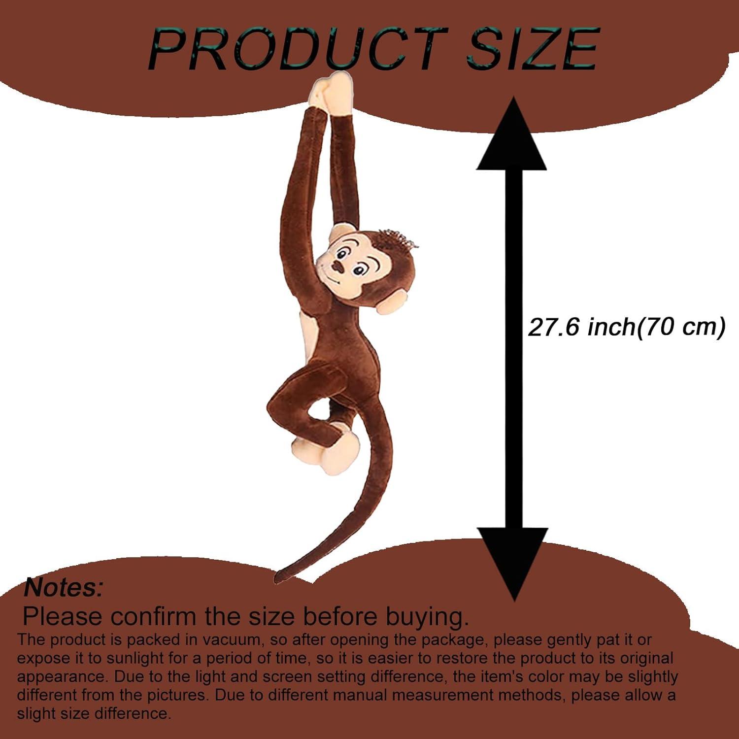 Mono Colgante de Peluche XiRiDa 70 cm para Niños y Decoración