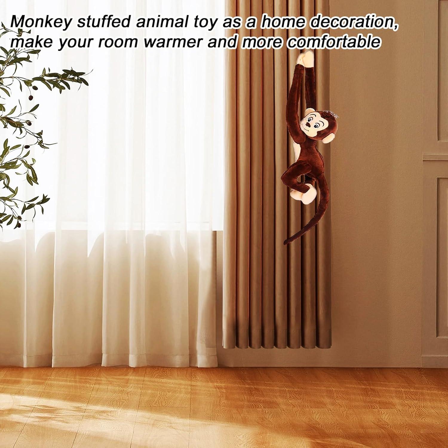 Mono Colgante de Peluche XiRiDa 70 cm para Niños y Decoración