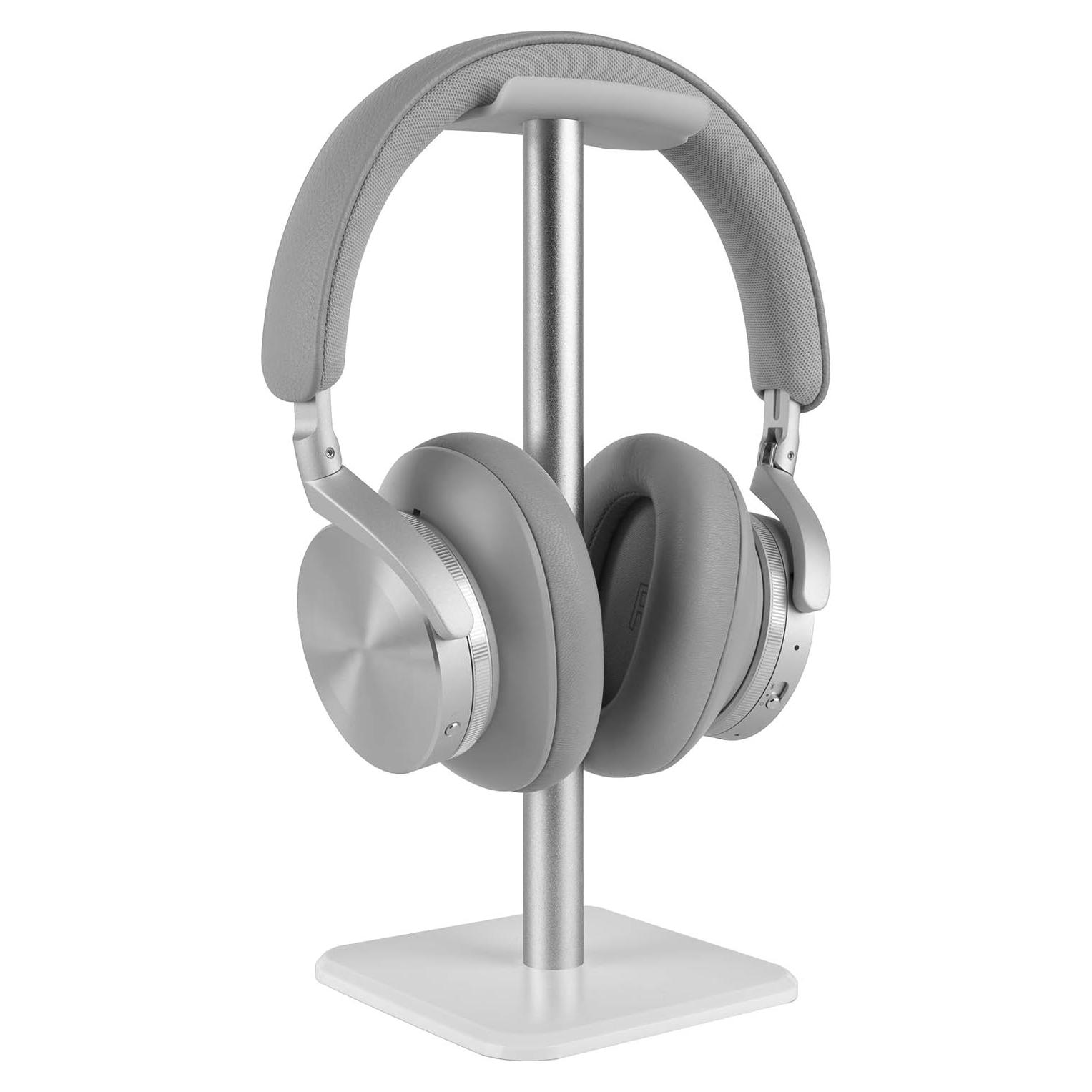 Soporte para Auriculares GEEKRIA de Aluminio Blanco - Compatible con Beats y Bose