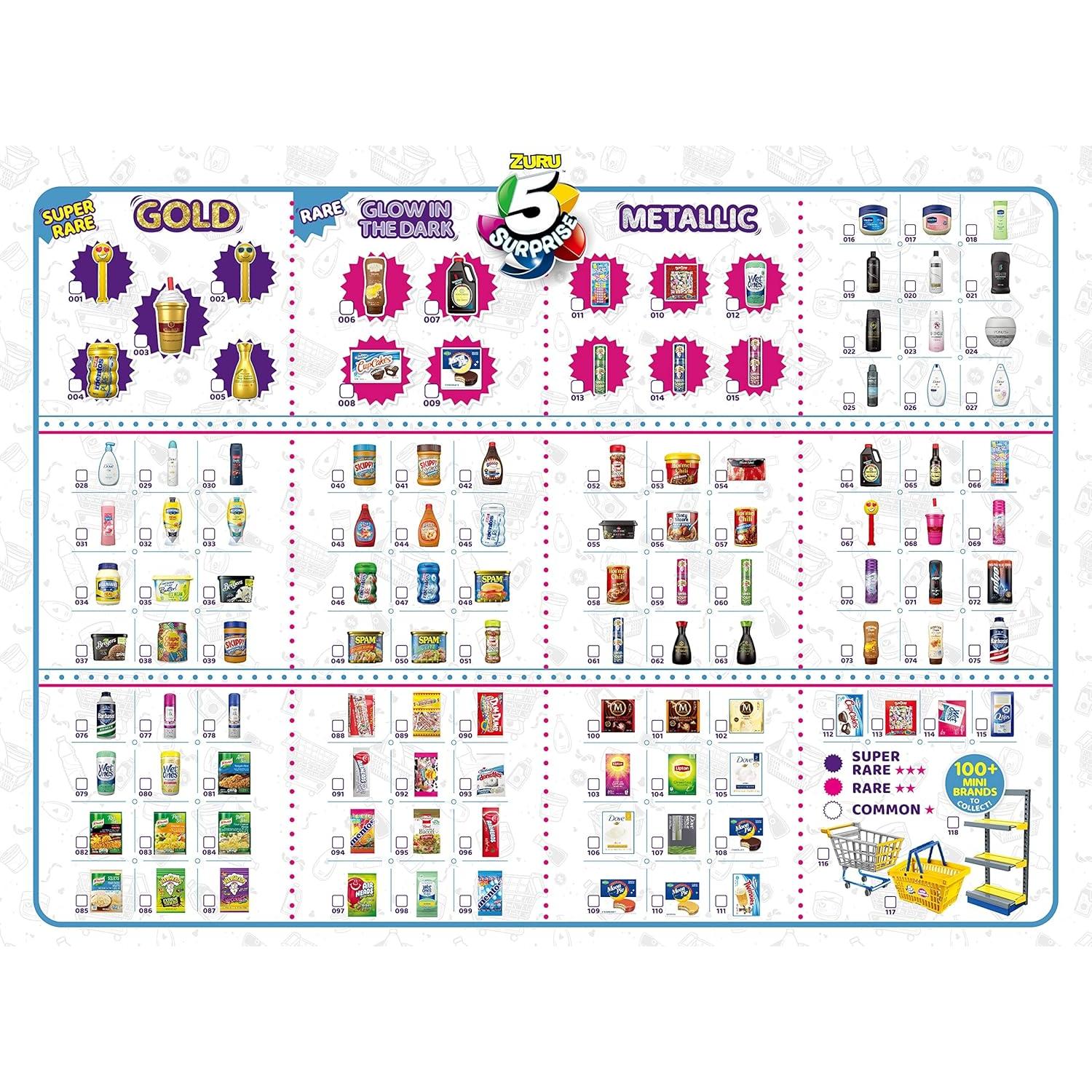 5 Sorpresa Mini Marcas ZURU - 2 Cápsulas Coleccionables