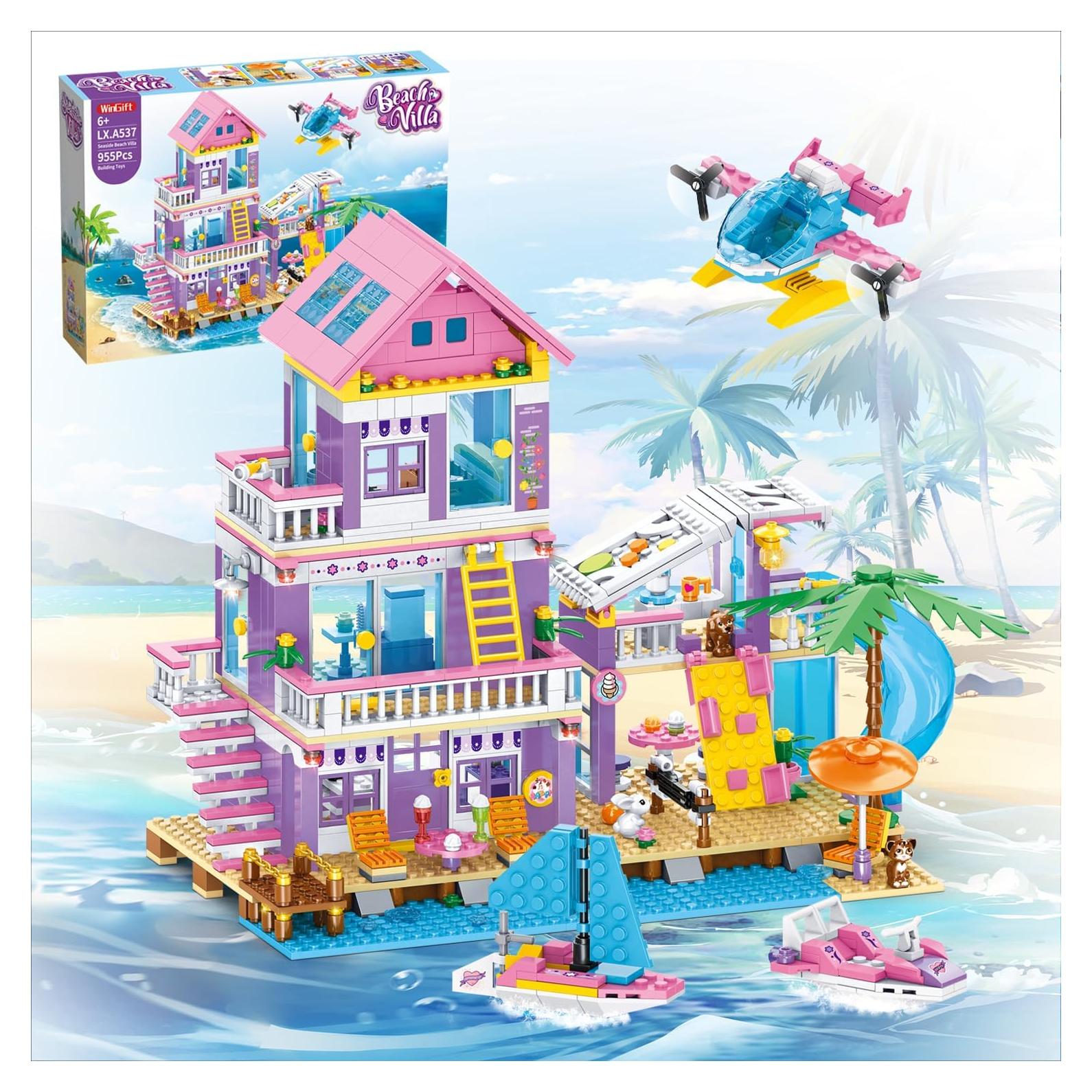 Set de Construcción Villa de Playa LIANG XING 955 Piezas