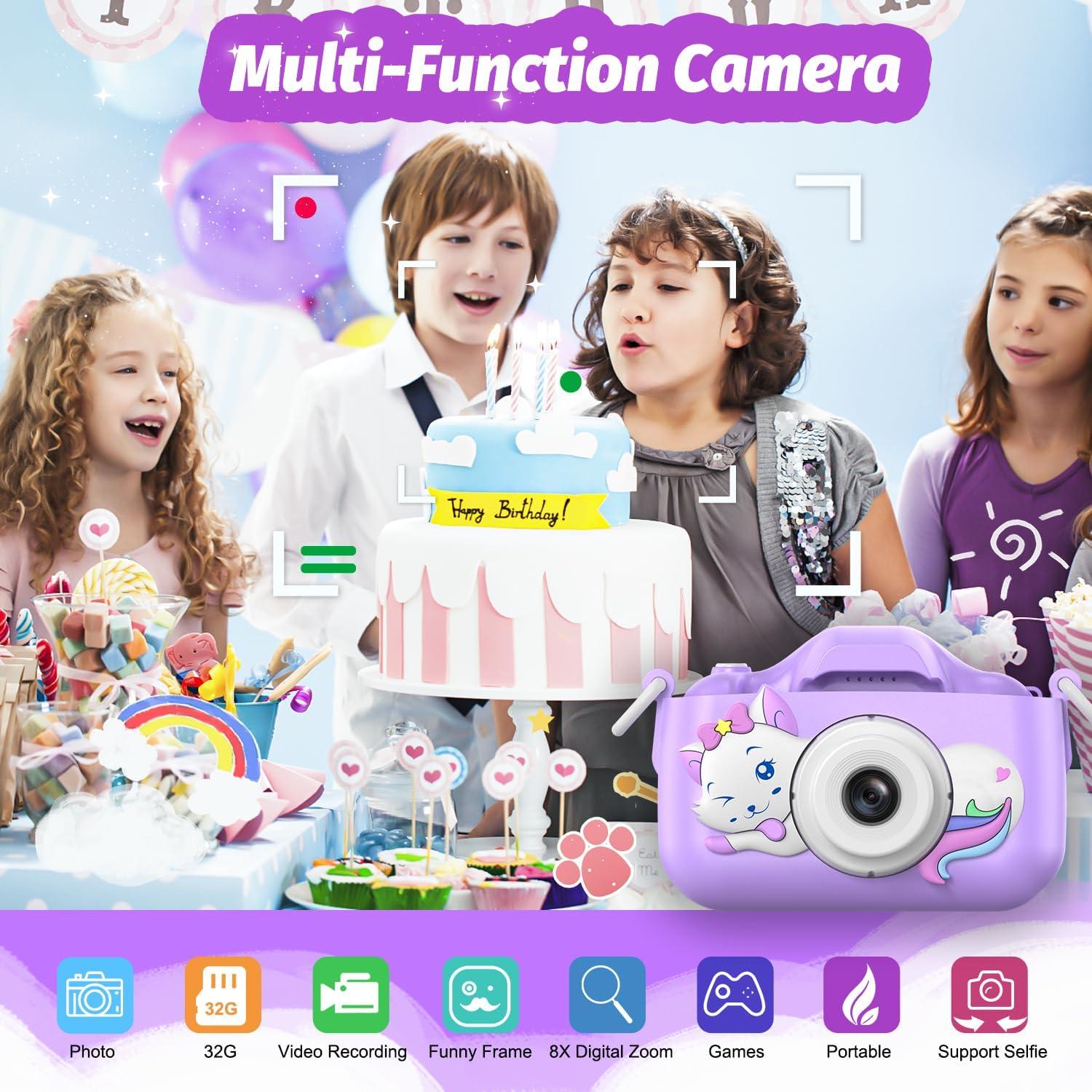 Cámara Digital Goopow para Niños 12MP con Funda Protectora