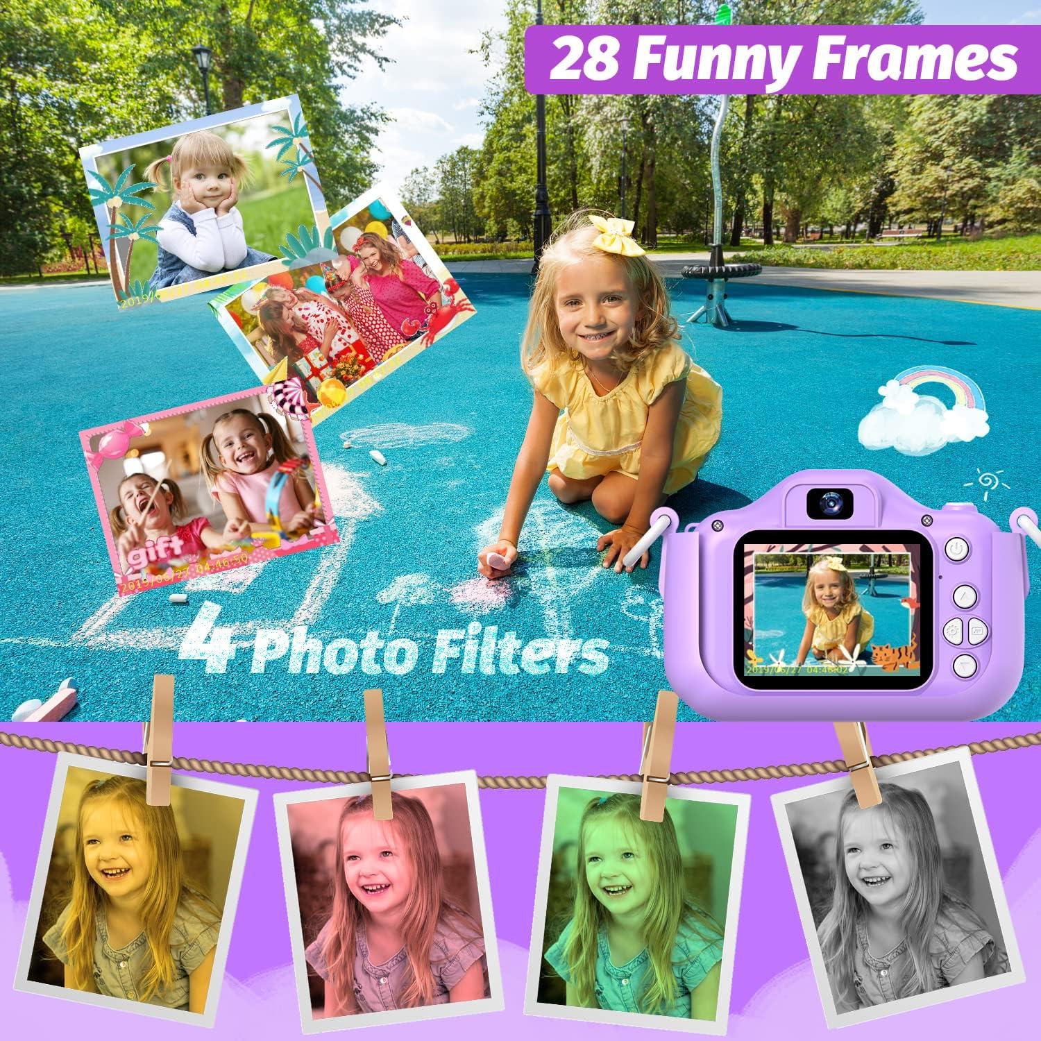 Cámara Digital Goopow para Niños 12MP con Funda Protectora