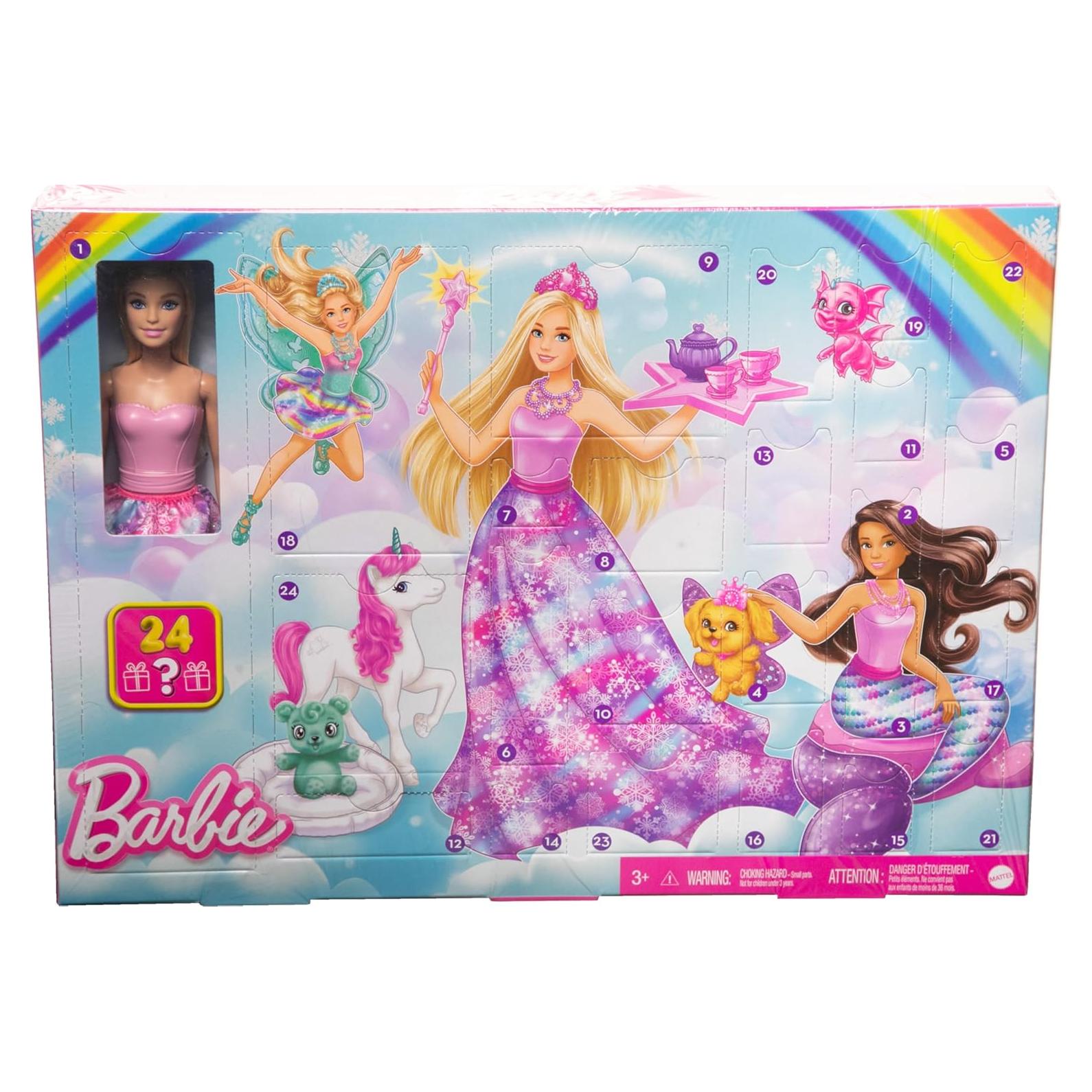 Calendario de Adviento Barbie Dreamtopia con 24 Sorpresas