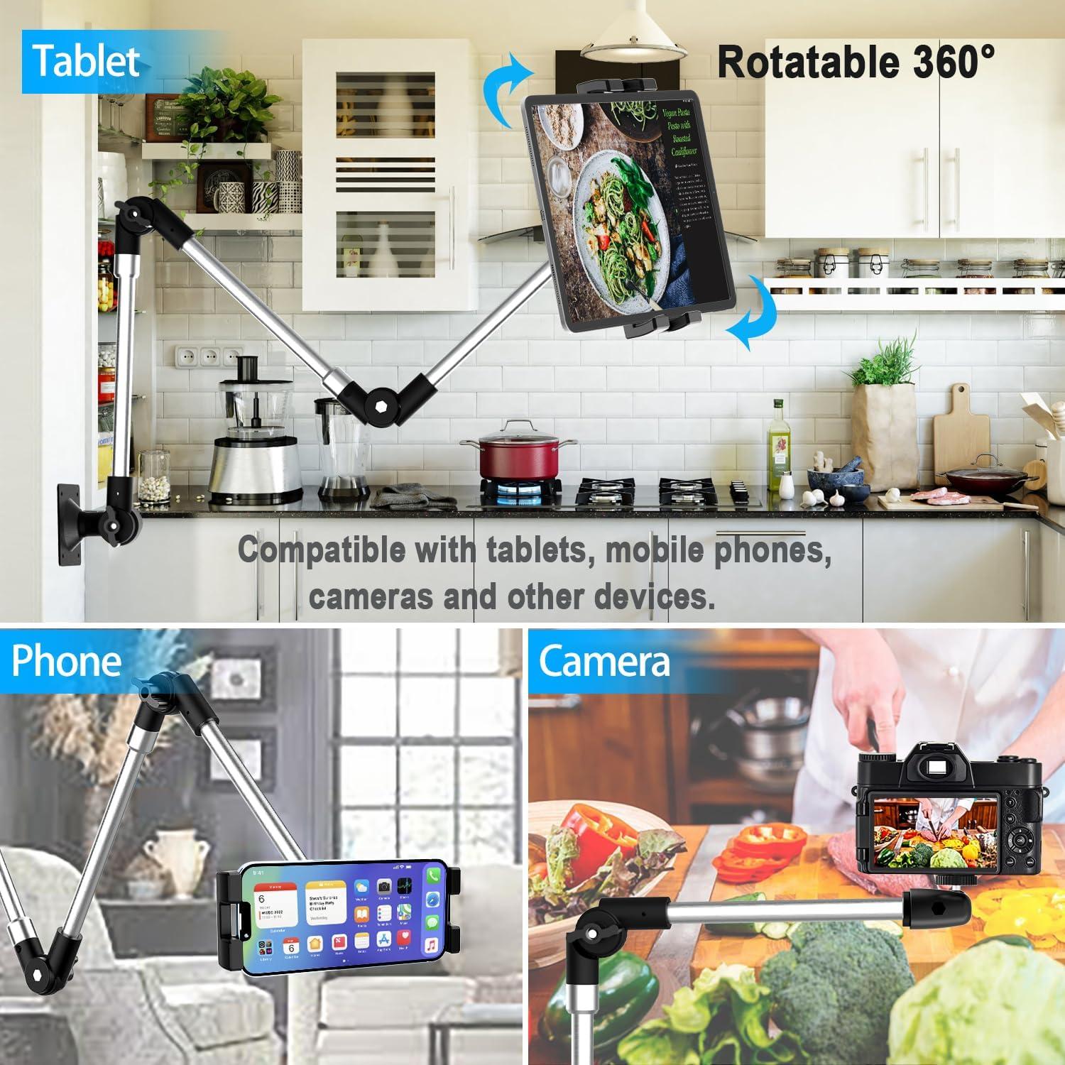 Soporte de Pared para Tableta YOOZ Brazo Largo 95 cm Ajustable