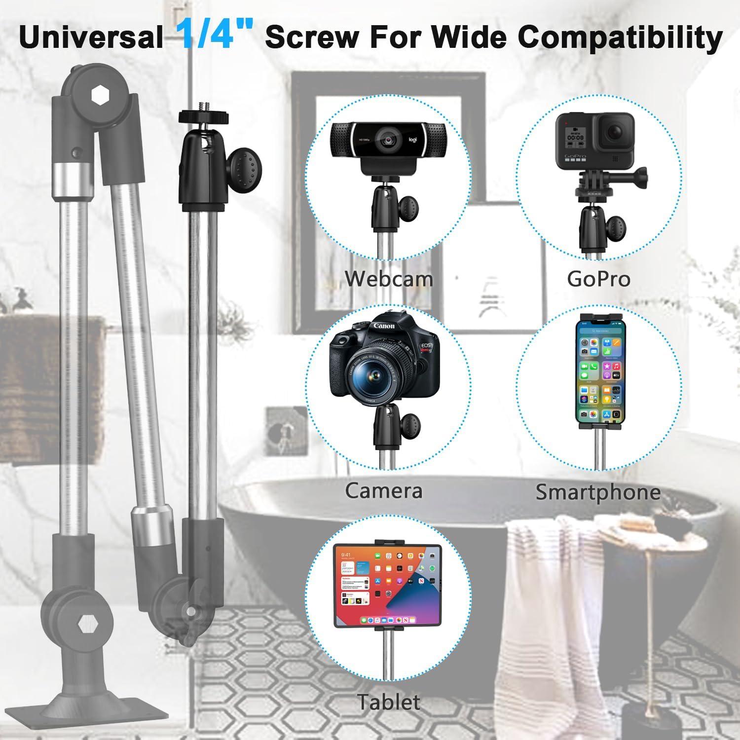 Soporte de Pared para Tableta YOOZ Brazo Largo 95 cm Ajustable