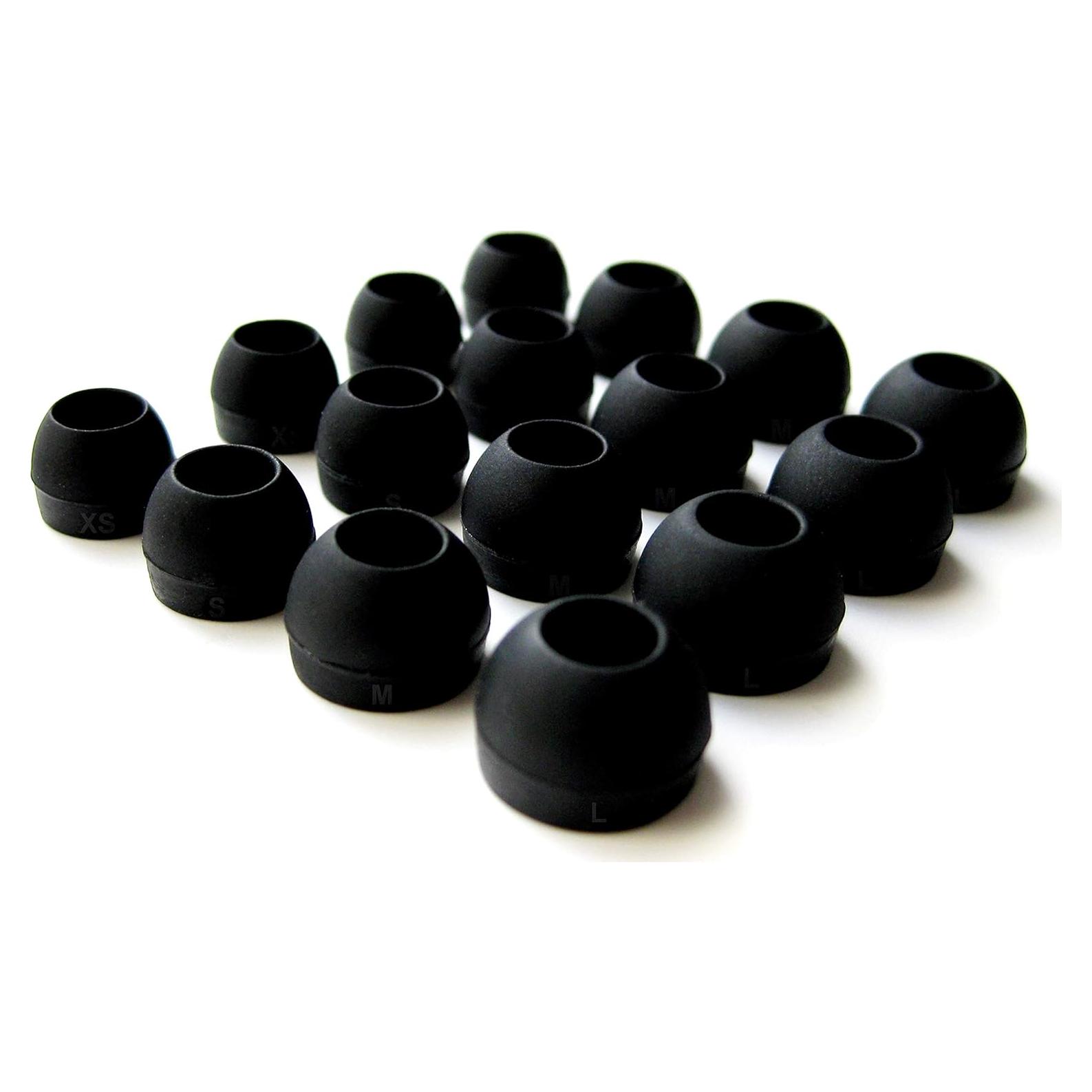 16 Puntas de Repuesto Redondas NICKSTON para Auriculares In-Ear