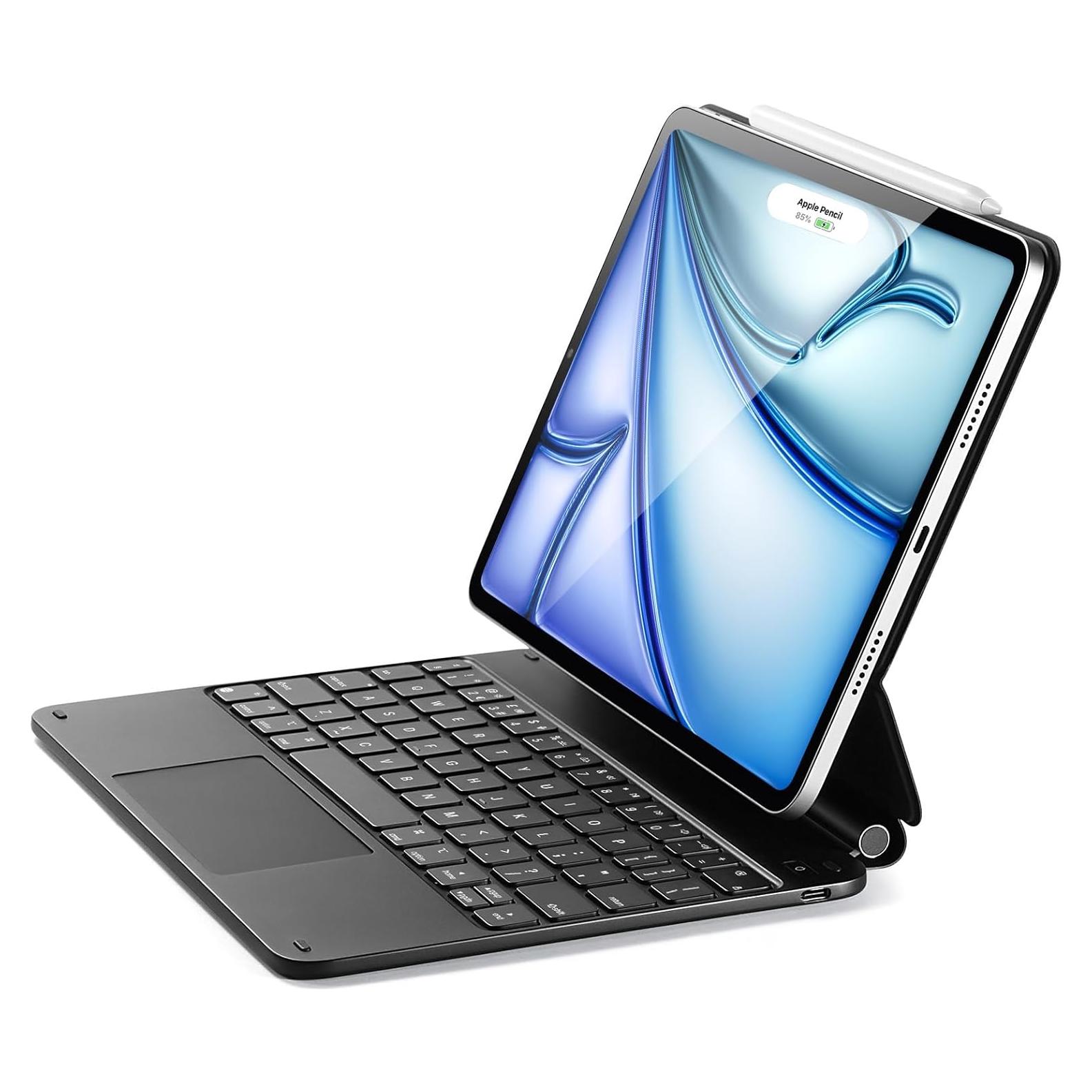 Funda ESR para iPad Air 11" y Pro 11" con teclado negro