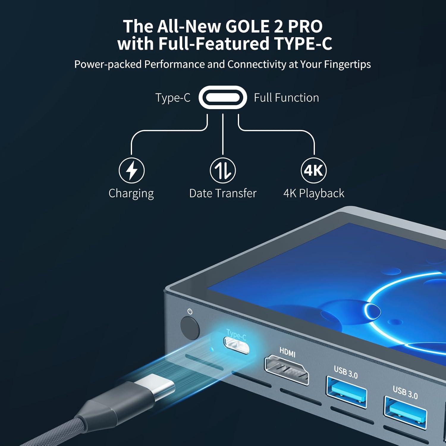 Mini PC HIGOLE GOLE 2 Pro N5095 8GB 256GB Win 11