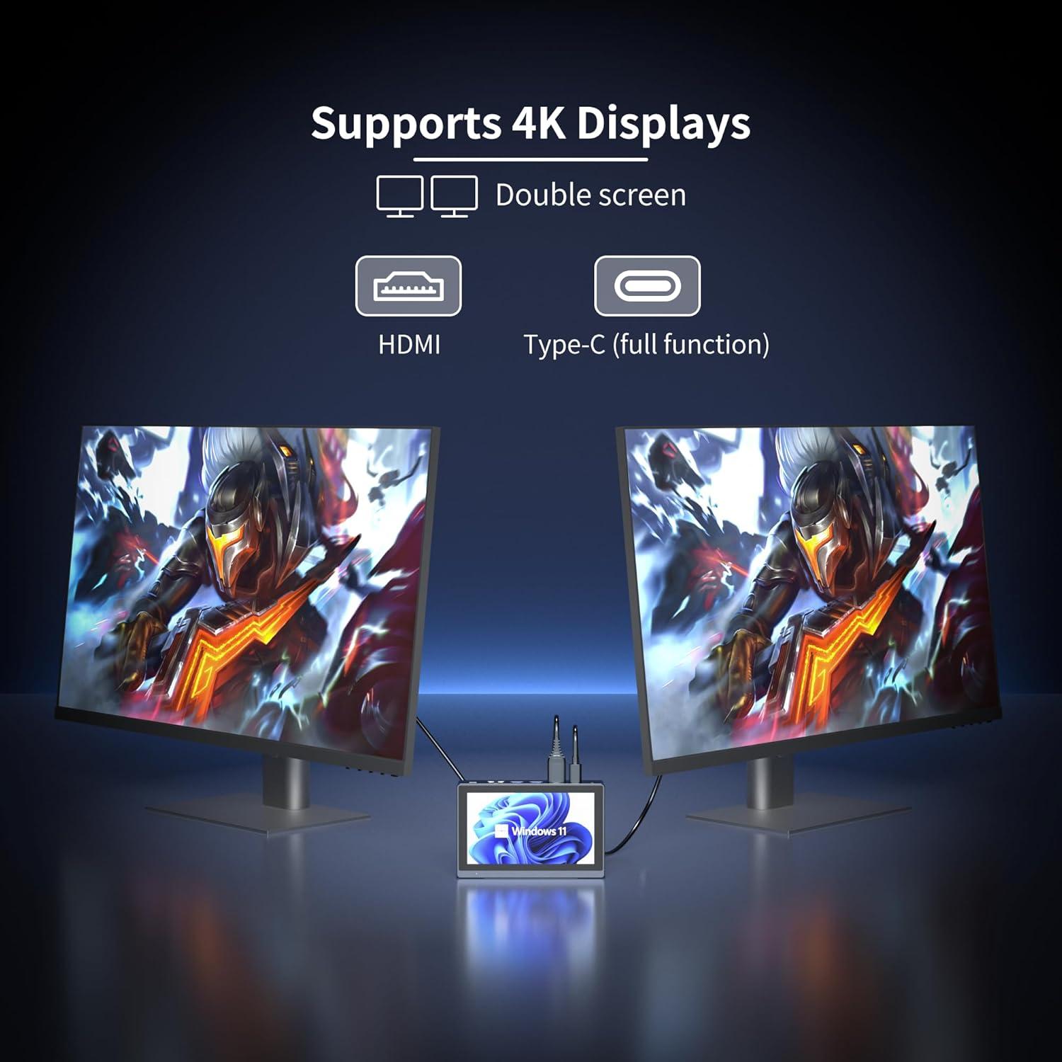 Mini PC HIGOLE GOLE 2 Pro N5095 8GB 256GB Win 11