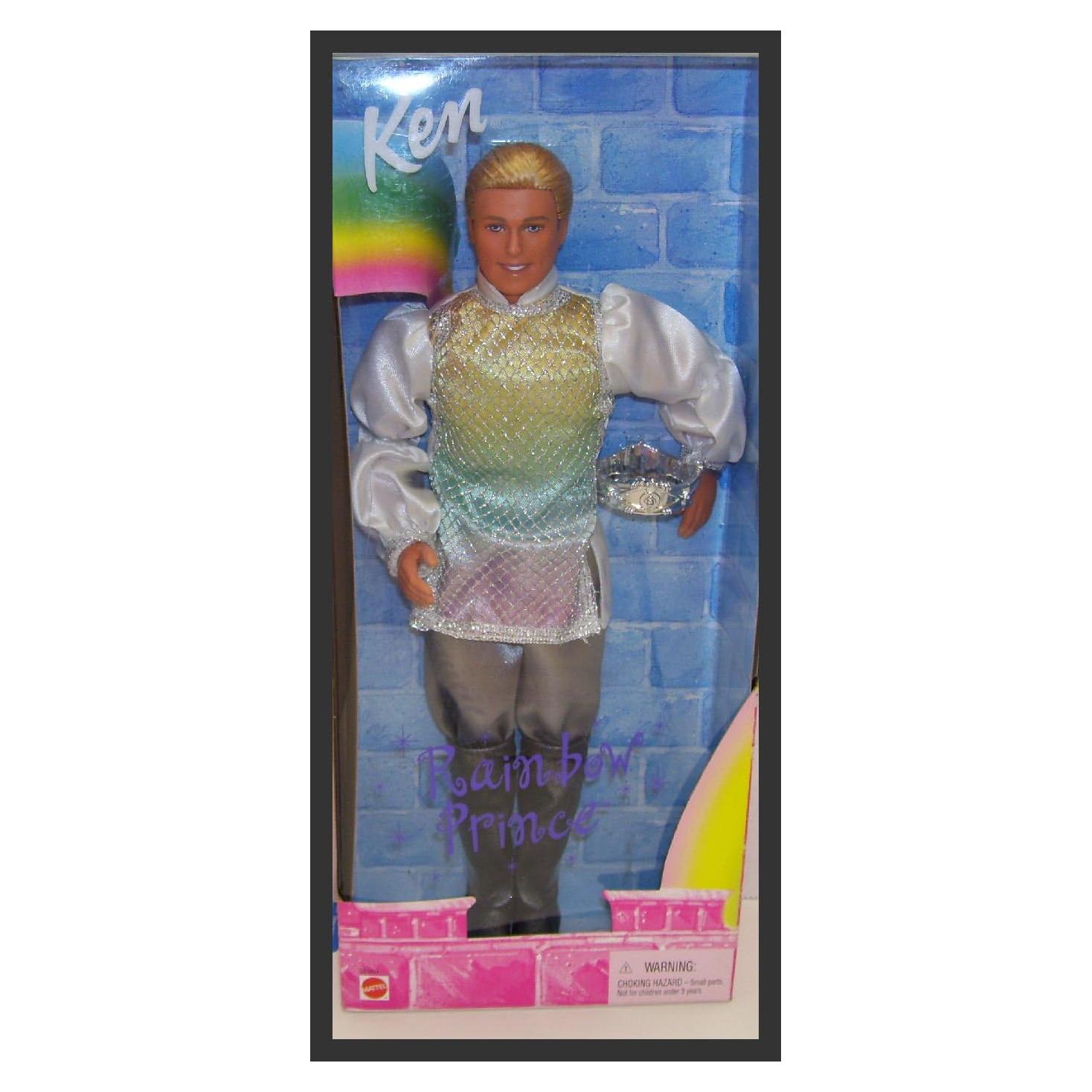 Muñeca Barbie Ken Príncipe Arcoíris Coleccionable Mattel