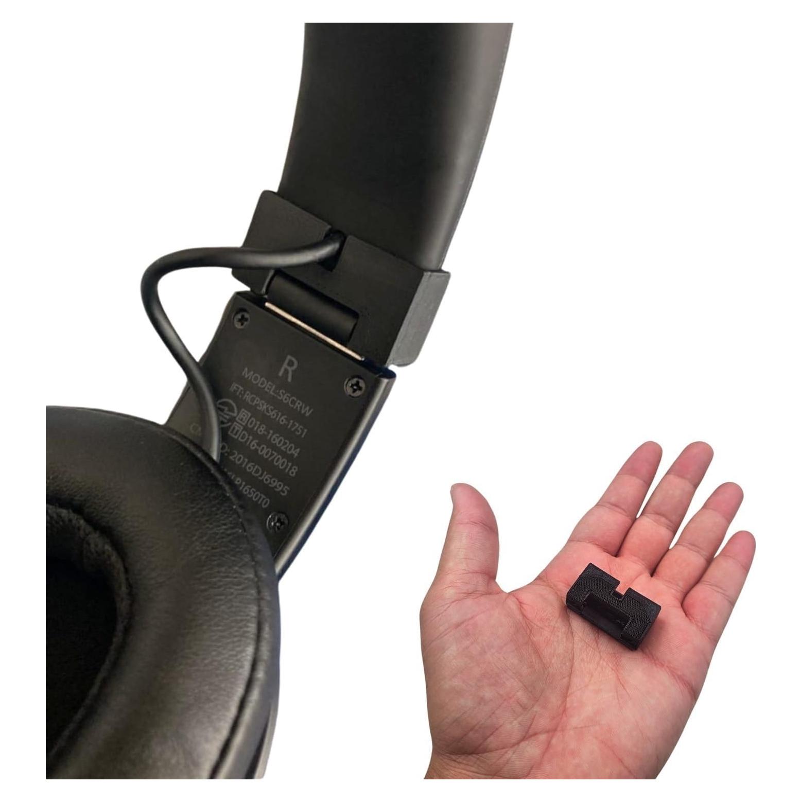 Bisagras de Reemplazo Skullcandy Crusher - Alta Calidad - Negro