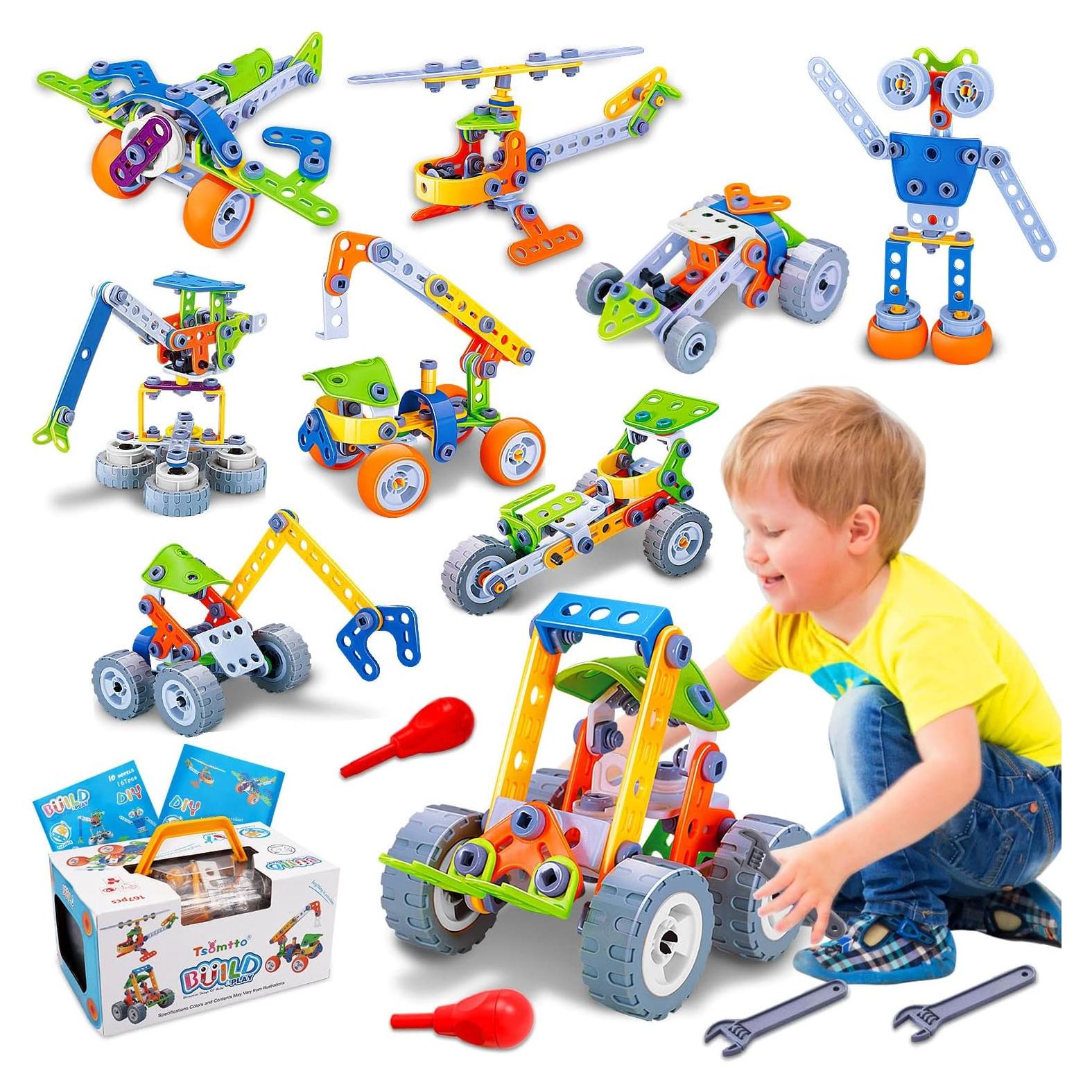 Juguetes STEM 10 en 1 Tsomtto para Niños 4-8 Años