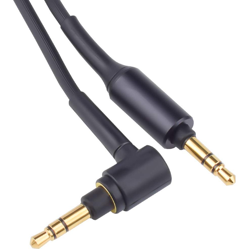 Cable de audio Aux 3.5mm para auriculares Sony - 1.5m Negro