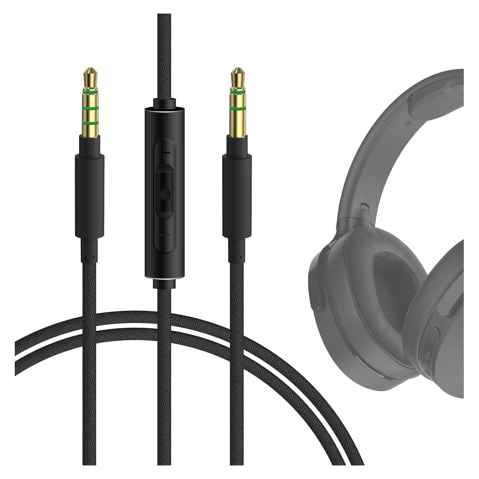 Cable de Audio GEEKRIA con Micrófono 3.5mm para Sony WH-1000XM6