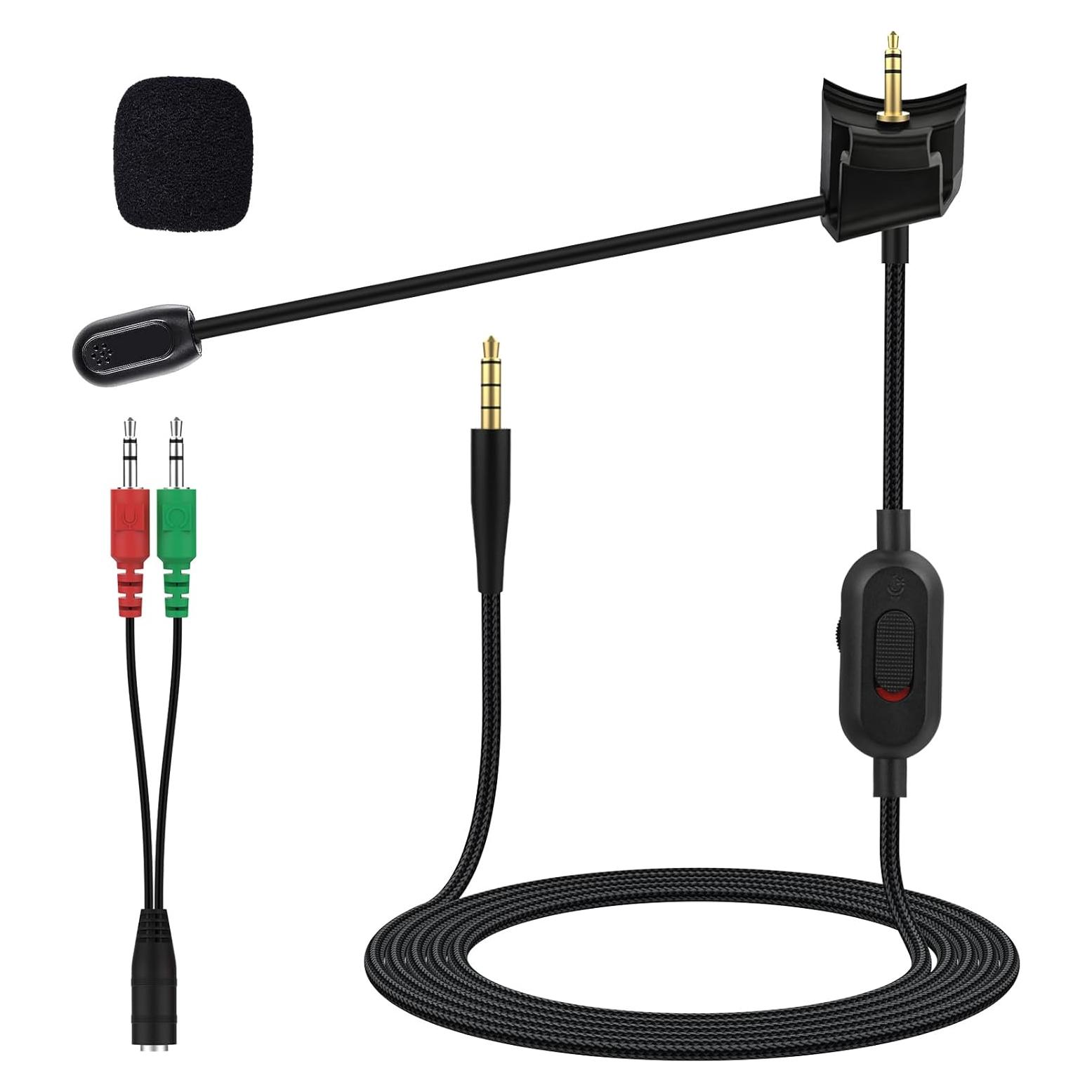 Micrófono Boom Zosvoses para Bose QuietComfort 35 II - 1.83m