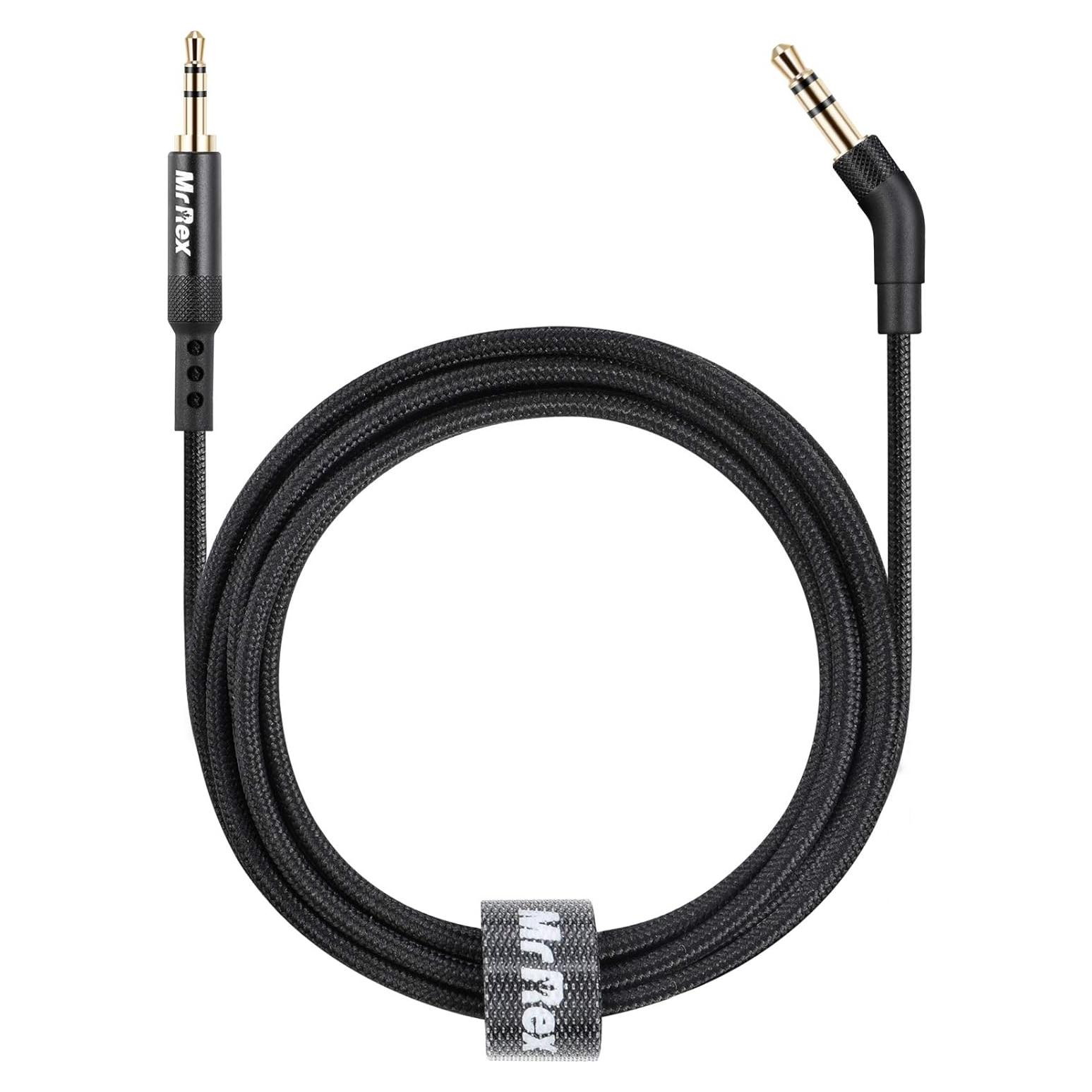 Cable de Audio 2.5mm a 3.5mm Mr Rex 5m Trenzado Nylon