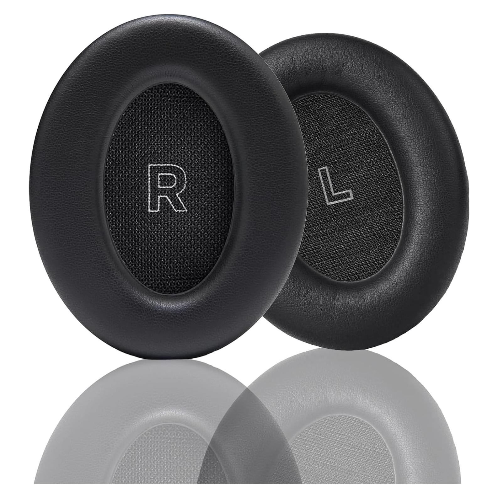 Almohadillas de Repuesto ACCIUK para Auriculares Bose QC Ultra - Negro