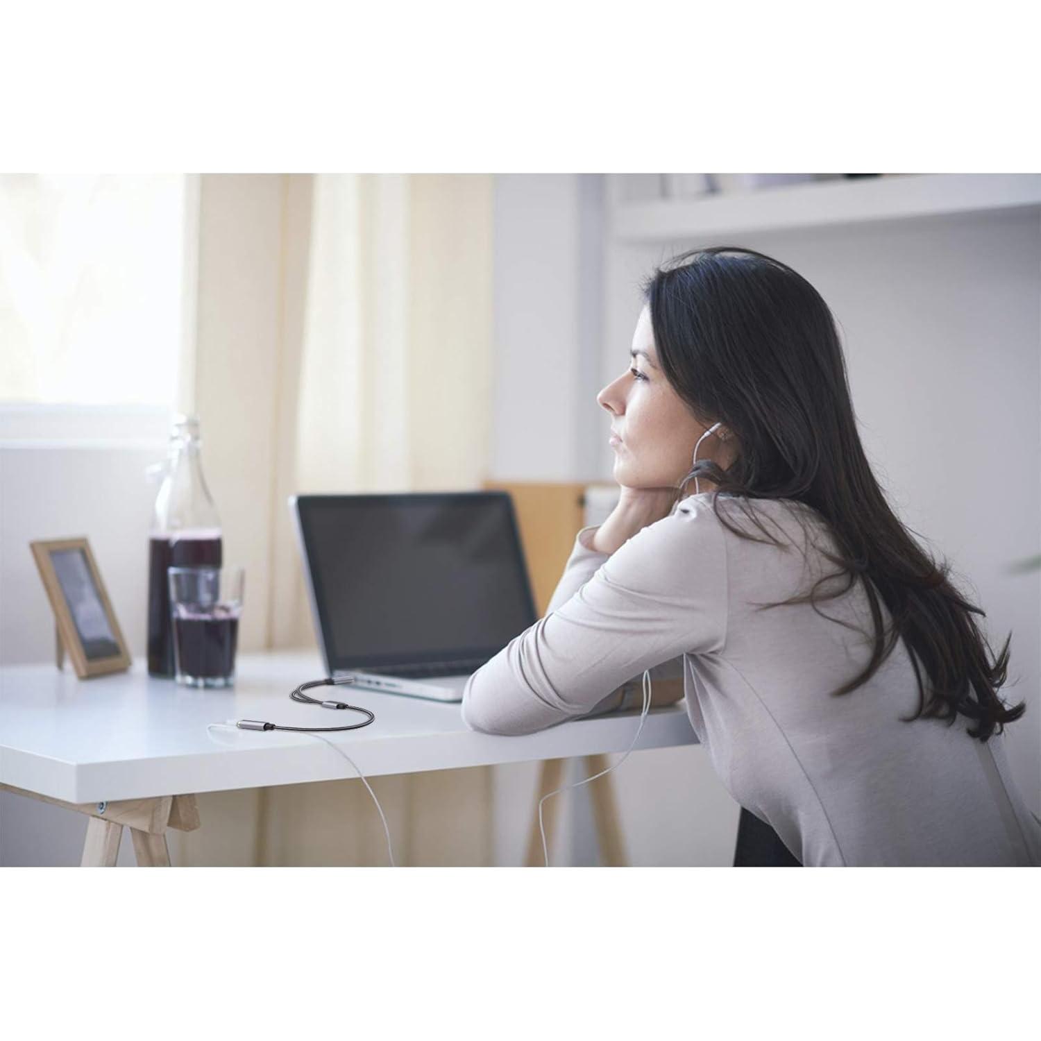 Cable divisor Y 3.5mm TRRS a dos TRS para PC LOL PARTY 30cm