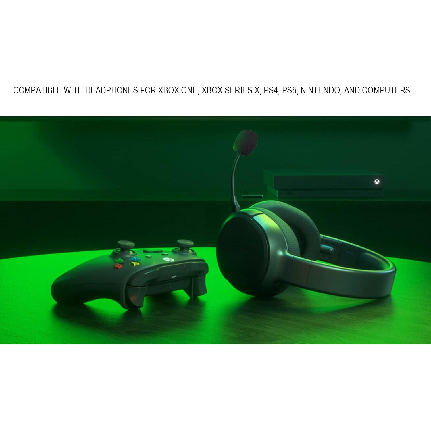 Micrófono de Reemplazo UNCLE LIGHT para Auriculares Steelseries Arctis 1 - 2 Pack