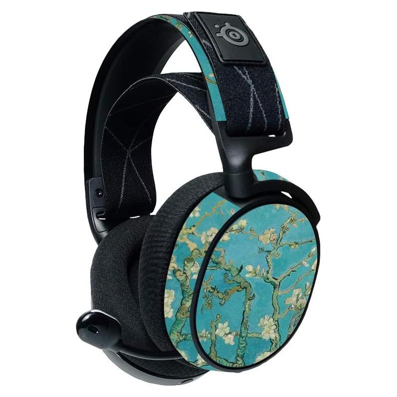 MightySkins Vinilo Decorativo para Auriculares SteelSeries Arctis 7 - Flor de Almendra