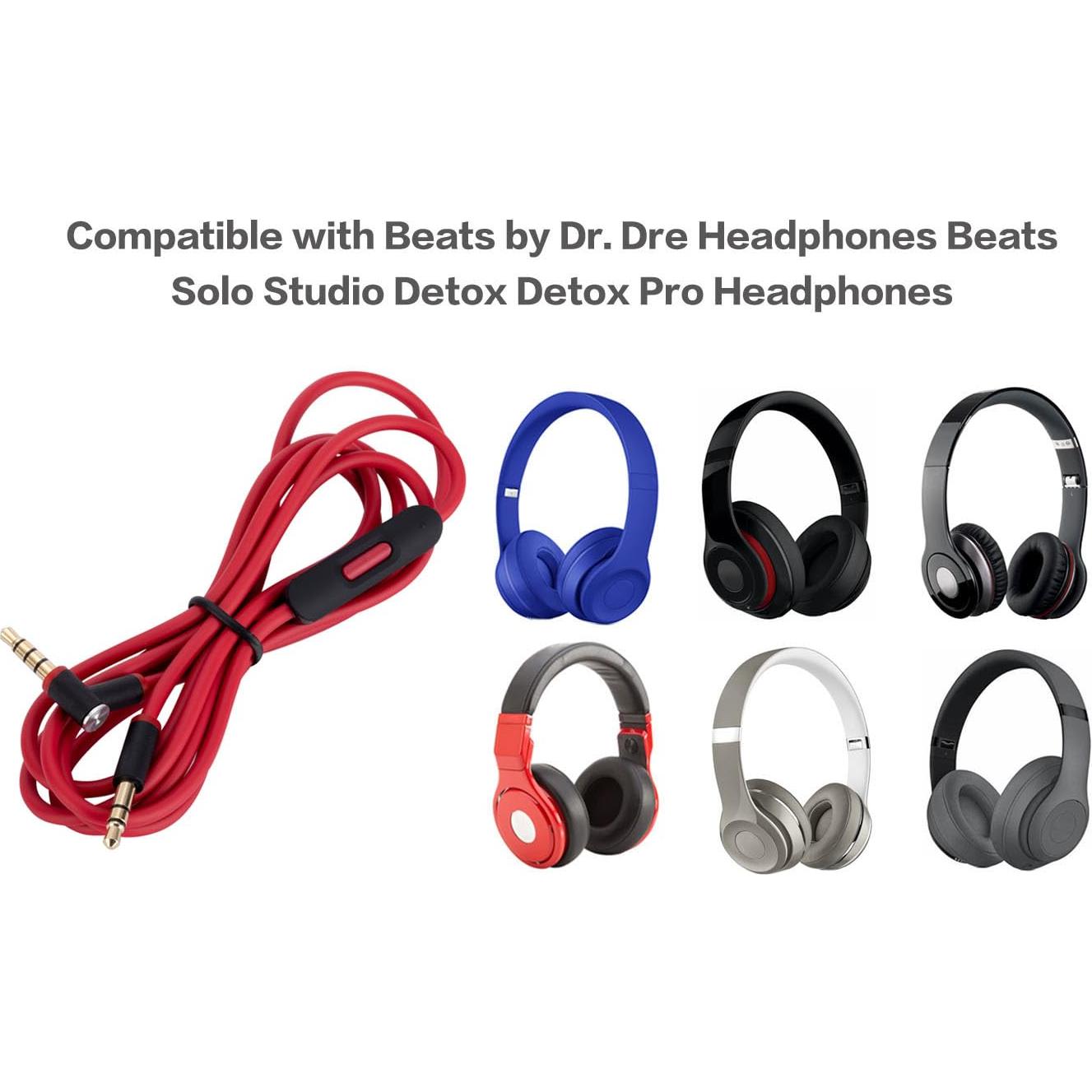 Cable de audio 3.5mm UNCLE LIGHT para auriculares Beats Solo