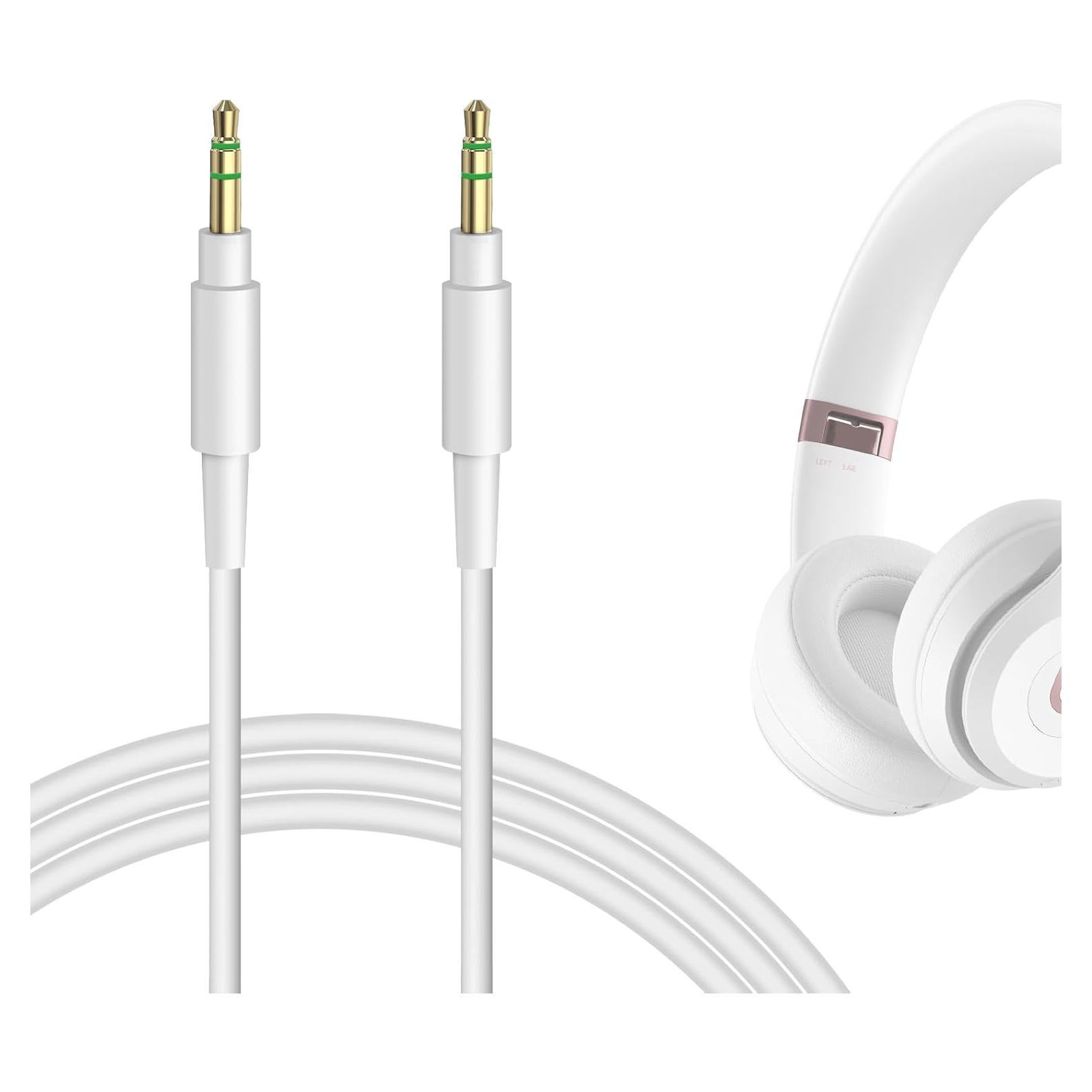Cable de Audio GEEKRIA 1.2m AUX para Auriculares Beats