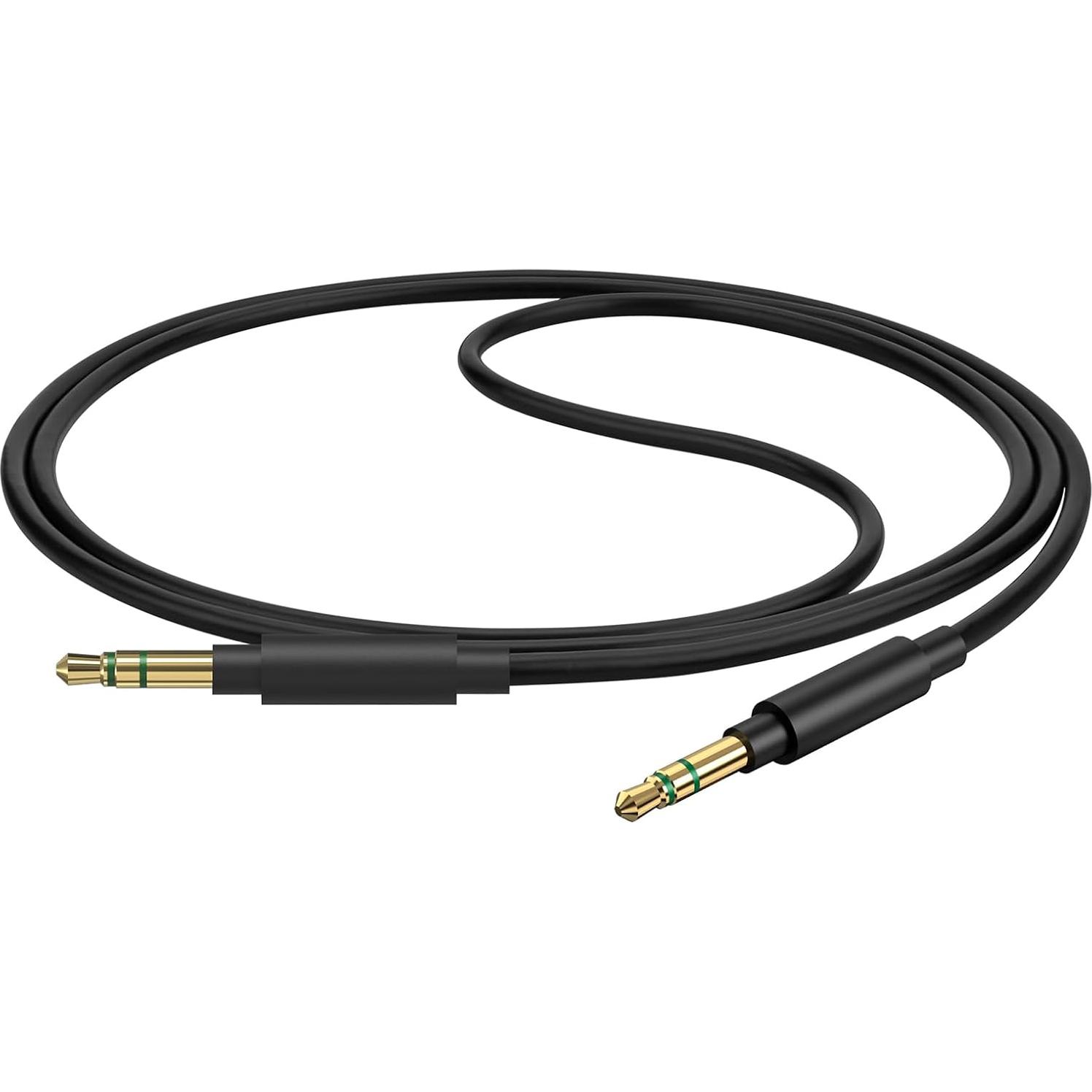 Cable de Audio GEEKRIA 3.5mm para Auriculares Beats Studio y Solo