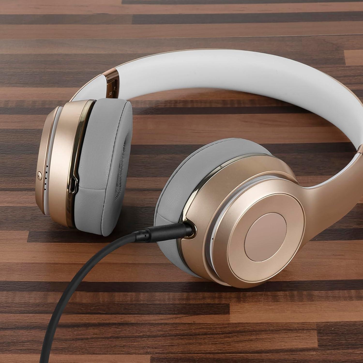 Cable de Audio GEEKRIA 3.5mm para Auriculares Beats Studio y Solo