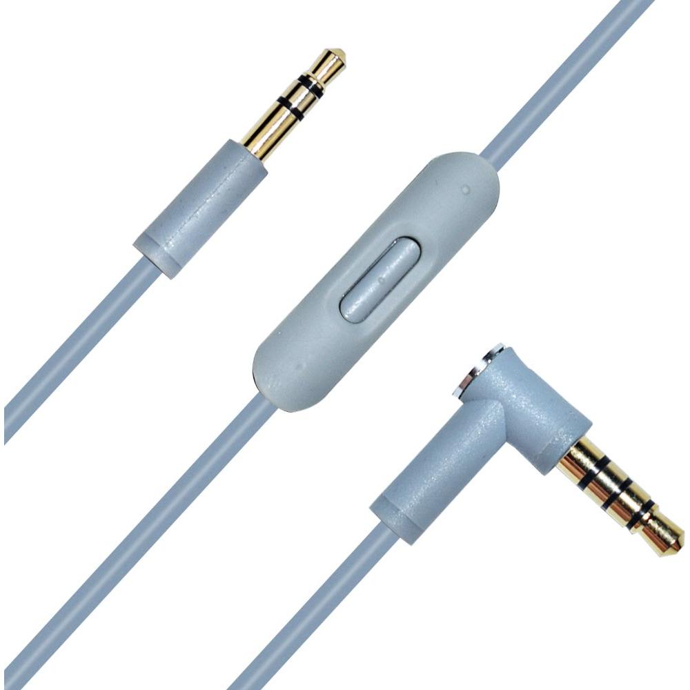 Cable de audio Meiso 1.4m con micrófono para Beats