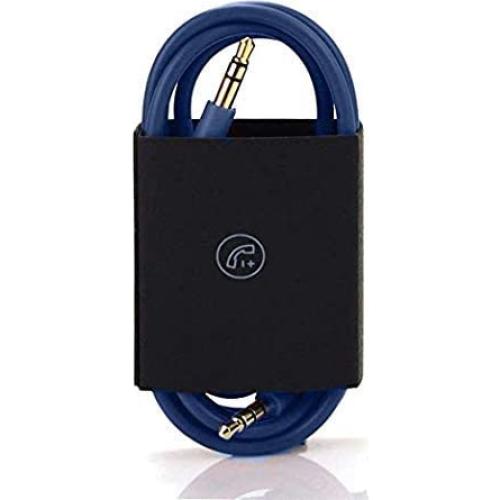 Cable de audio de extensión Mekoko con control remoto 130cm Azul