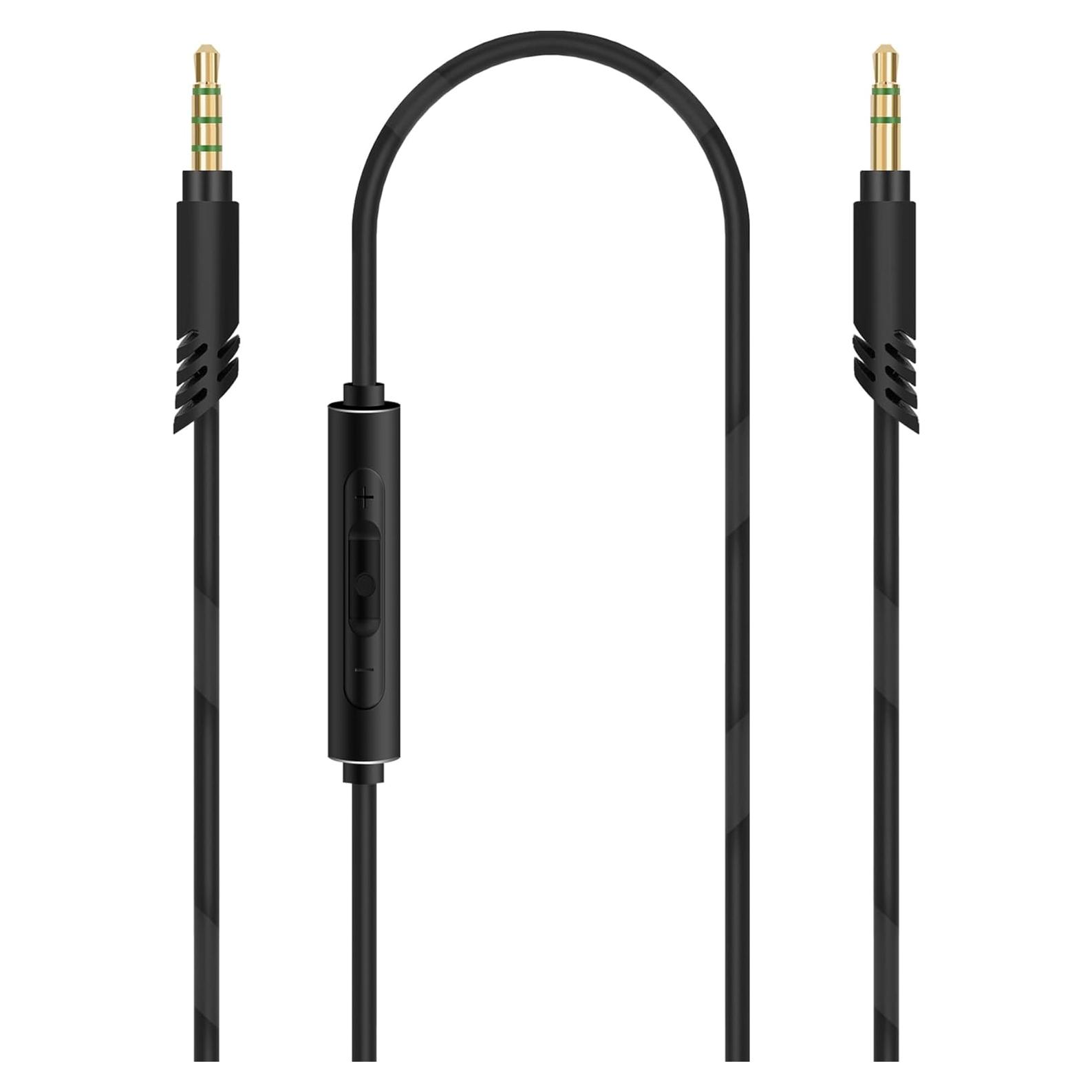 Cable de Audio Linkidea con Micrófono 1.5m para Skullcandy y Beats