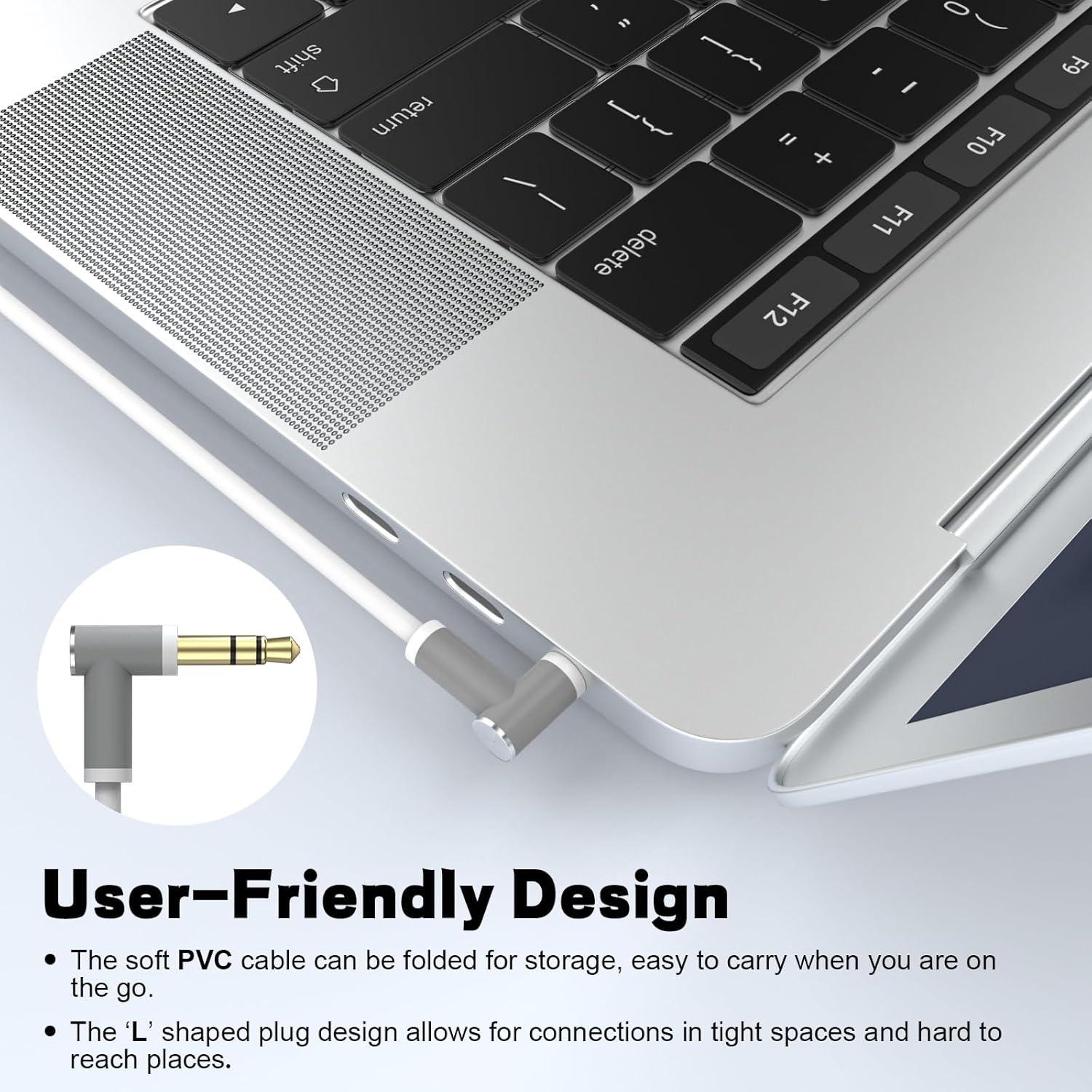 Cable de audio 3.5mm Gneinour para Beats Studio Pro y Solo