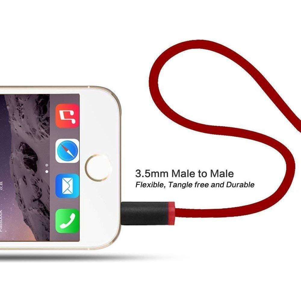 Cable de audio de reemplazo LearSoon 1.4m para Beats