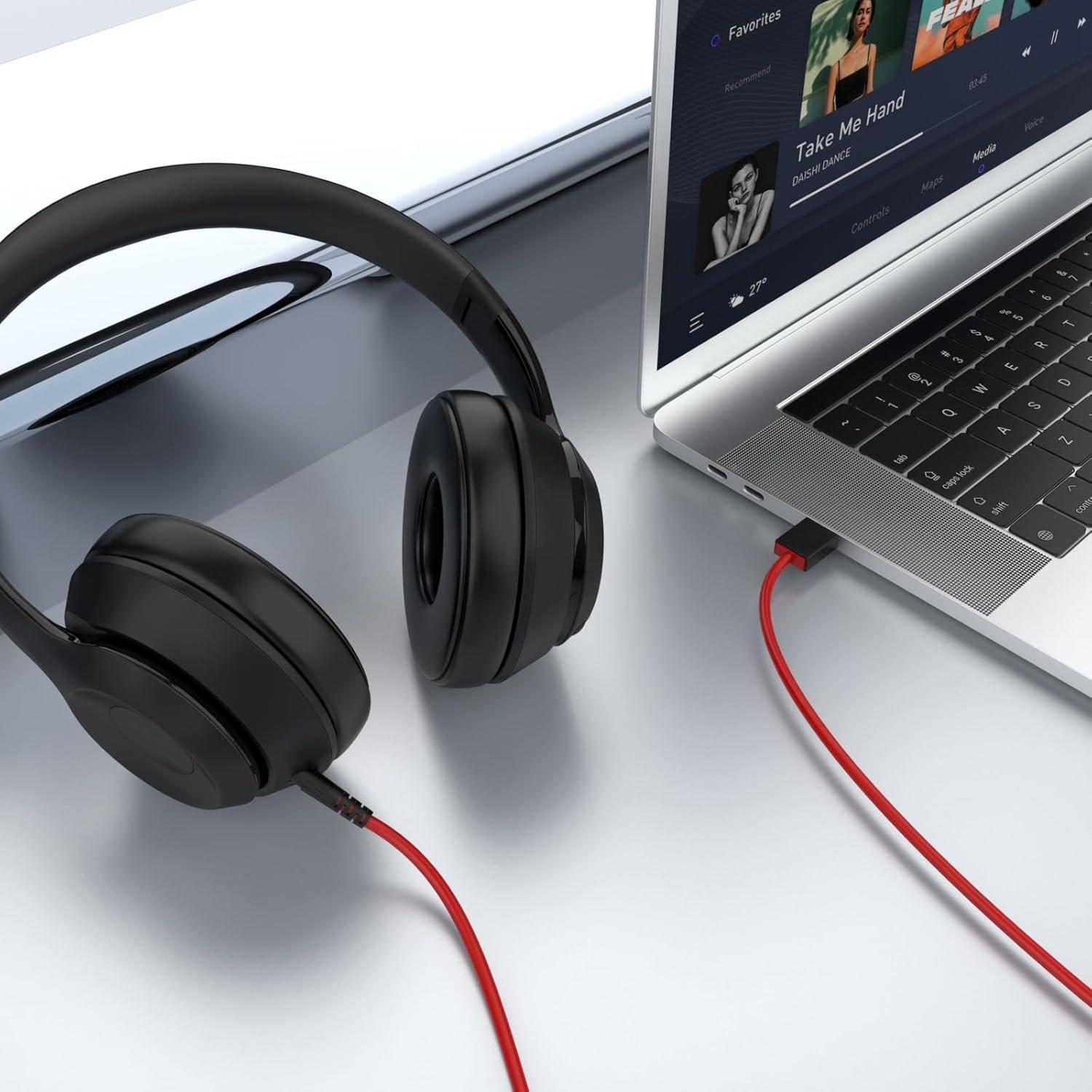 Cable de Carga USB a Jack 3.5mm Alitutumao 1.0m para Beats