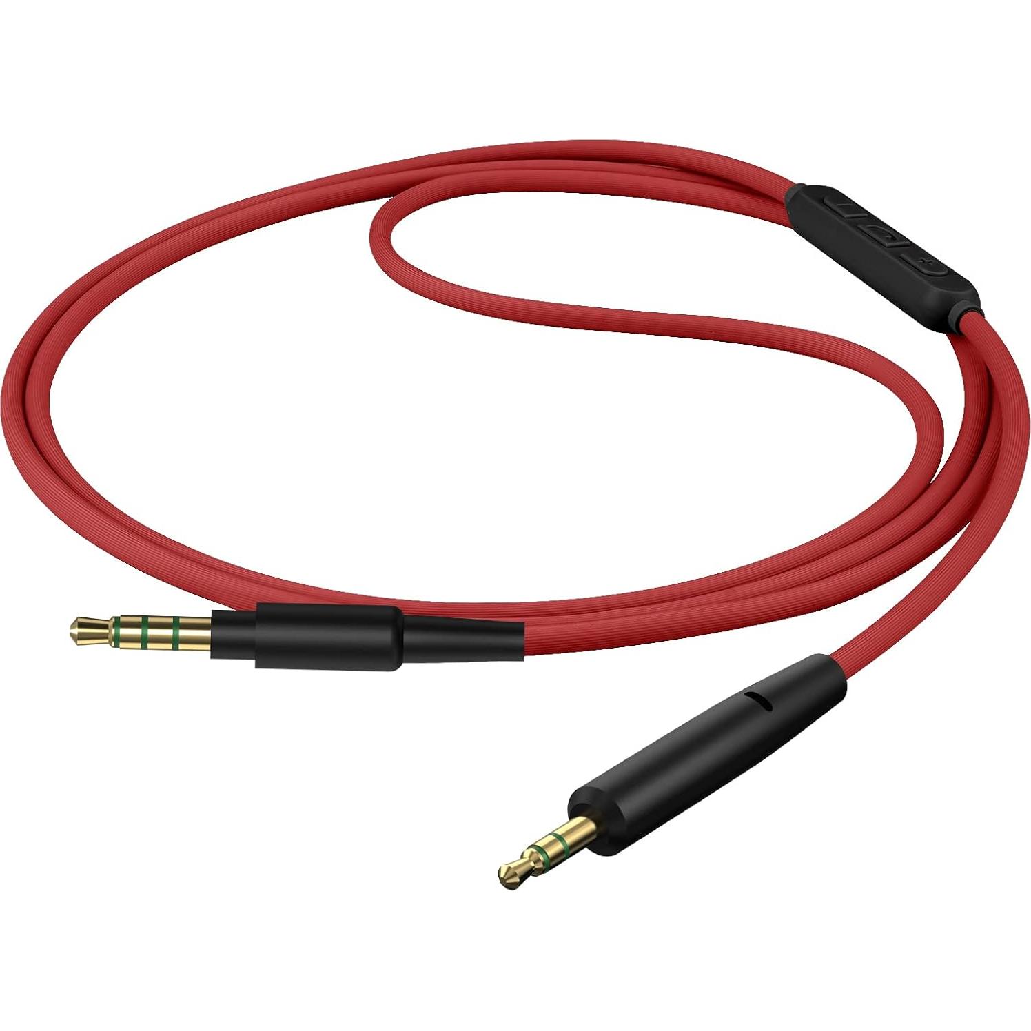 Cable de Audio GEEKRIA con Micrófono 2.5mm a 3.5mm 1.2m